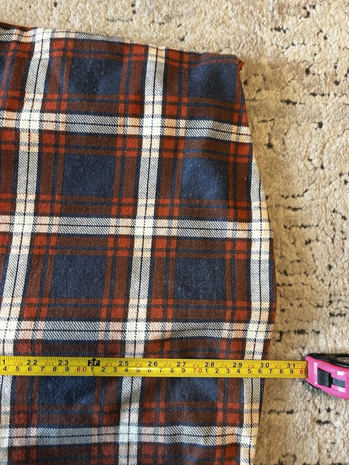 Sears VTG Sears Fieldmaster Flannel Mens XL Plaid Quilt Lined Size US XL / EU 56 / 4 - 6 Thumbnail