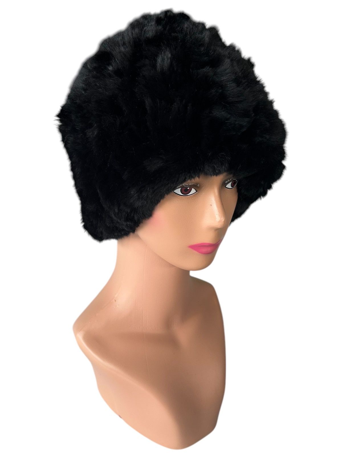 Japanese Brand × Kapital × Vintage Japanese Punk Bondage Style Fur Beanie Hats Size ONE SIZE - 1 Thumbnail