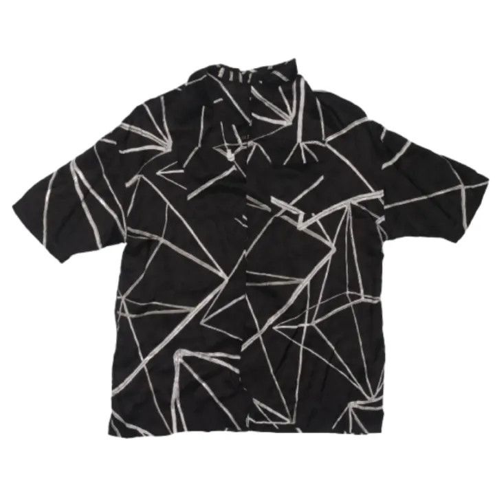 Rick Owens Rick Owens Black Casual Short Sleeve Shirt 0079 Size US M / EU 48-50 / 2 - 1 Thumbnail
