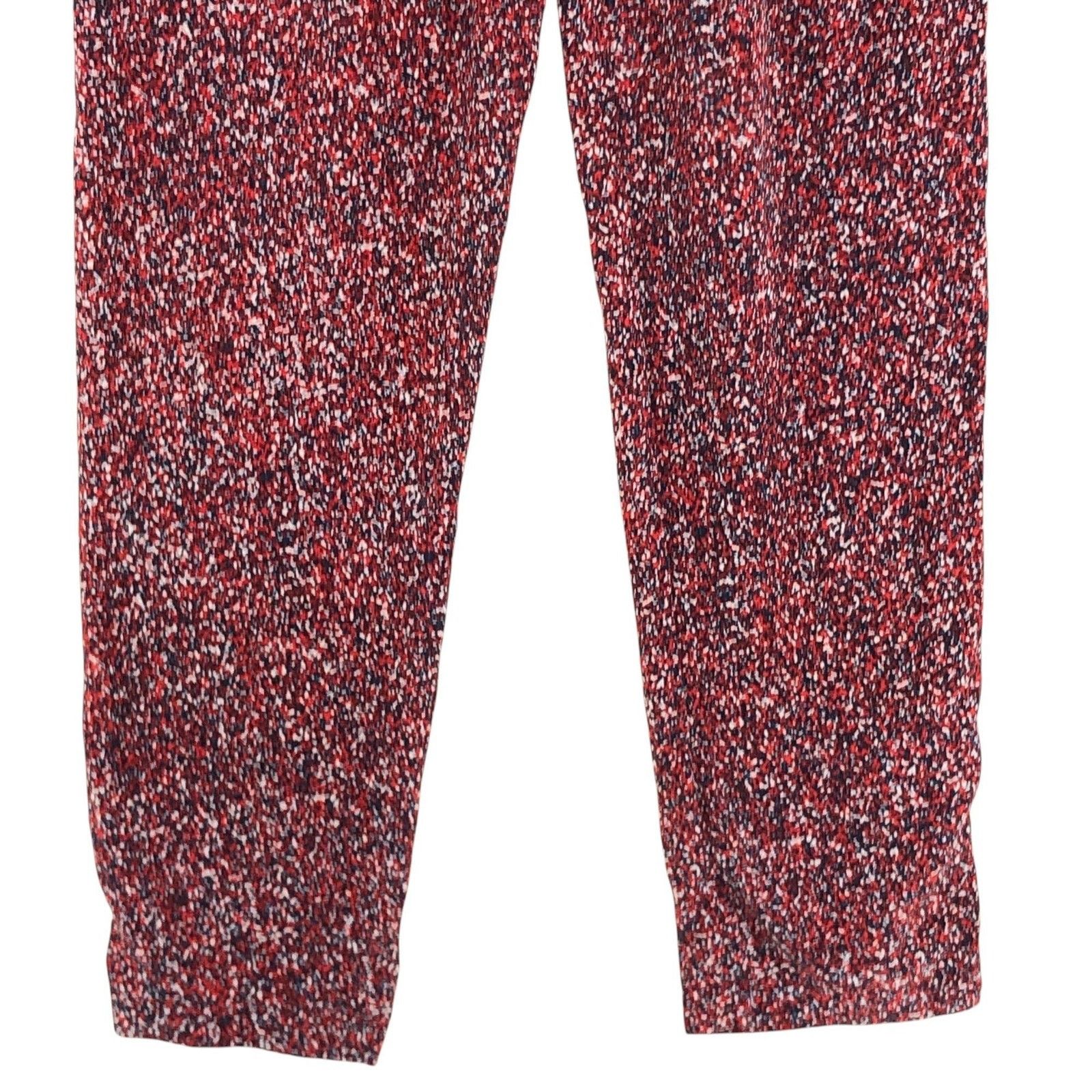 Apiece Apart Apiece Apart Pants 4 Red Blue White Silk Elastic Waist USA Size 27" / US 4 / IT 40 - 4 Thumbnail