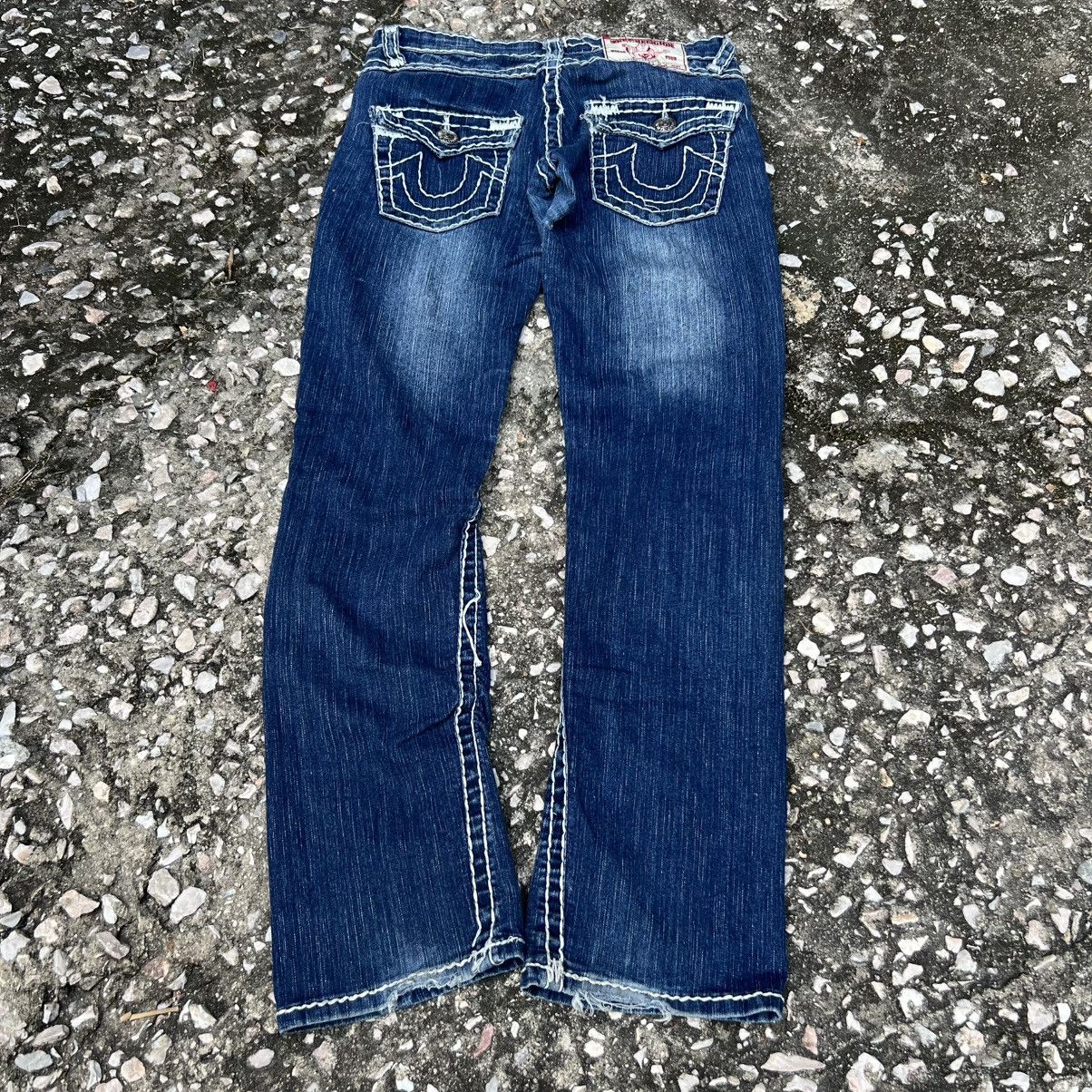 True Religion “TRUE RELIGION” SUPER T JEANS Size 32" / US 10 / IT 46 - 1 Thumbnail