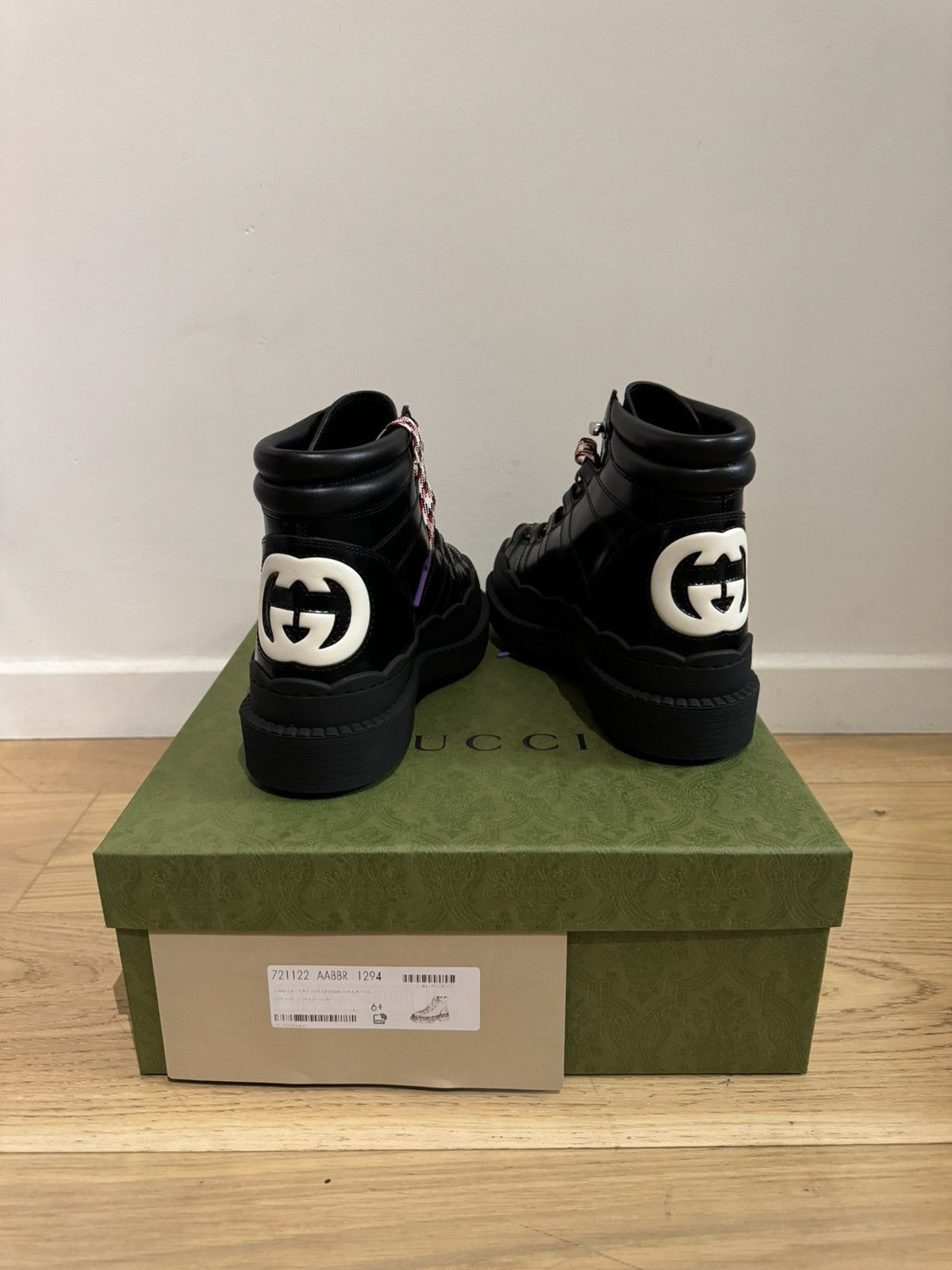 Gucci Gucci Ghibli Leather Trekking Boot Size US 6.5 / EU 39-40 - 2 Thumbnail