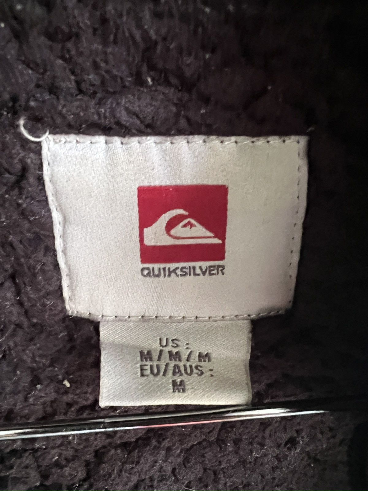 Quiksilver 🔥Quiksilver Camo Deep Pile Sherpa Zipper Hoodie Size US M / EU 48-50 / 2 - 13 Thumbnail