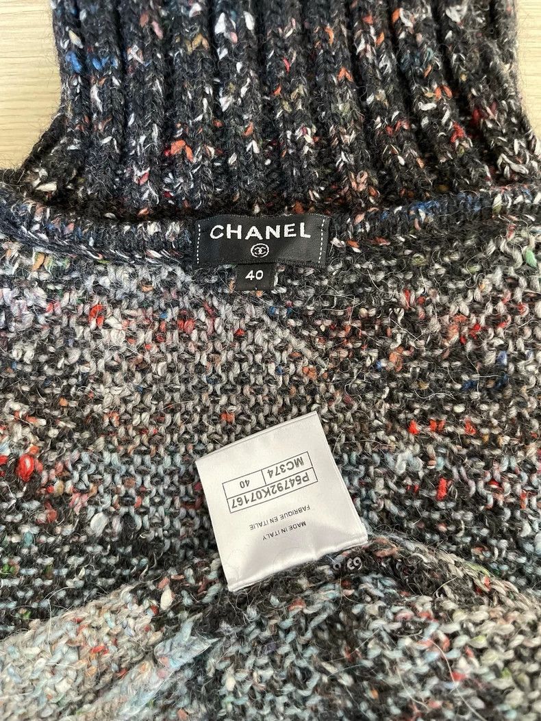 Chanel Chanel Colorful sequin turtleneck sweater Size S / US 4 / IT 40 - 3 Thumbnail