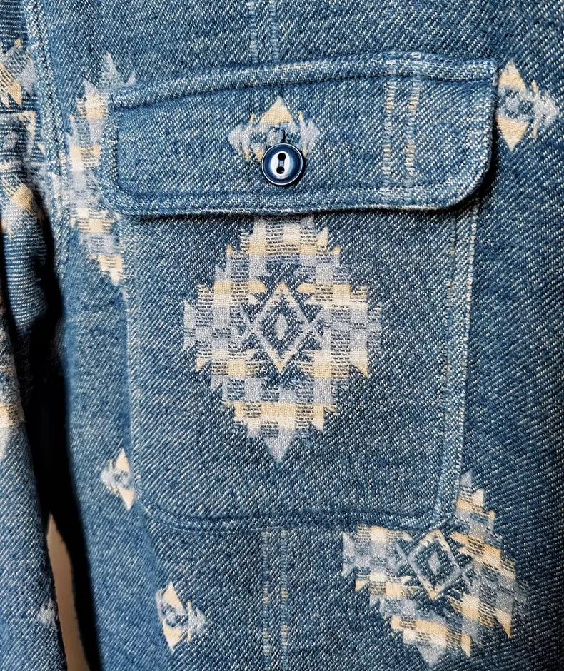 RRL Ralph Lauren RRL Ralph Lauren 2017 Men's Southwest Shirt Size US M / EU 48-50 / 2 - 6 Thumbnail