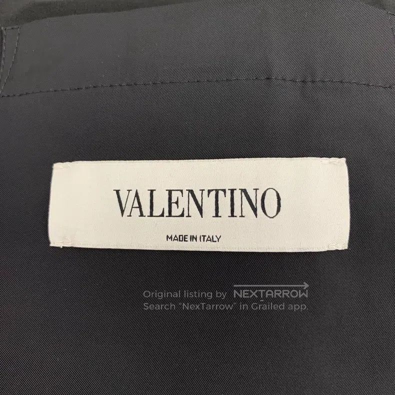 Valentino Valentino Black floral embossed lapel long-sleeved jacket Size L / US 10 / IT 46 - 6 Thumbnail