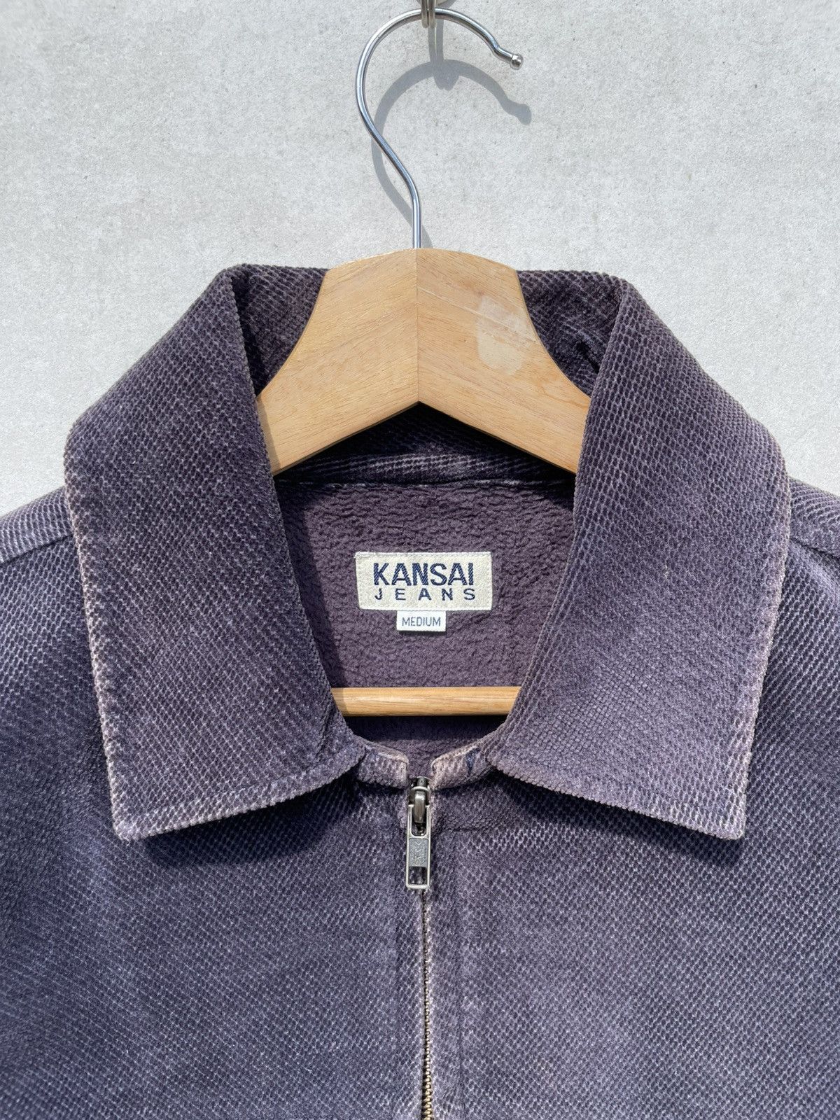 Kansai Yamamoto 🔥Accept Binding🔥 Disstressed Kansai Jeans Conduroy Jacket Size US M / EU 48-50 / 2 - 10 Thumbnail