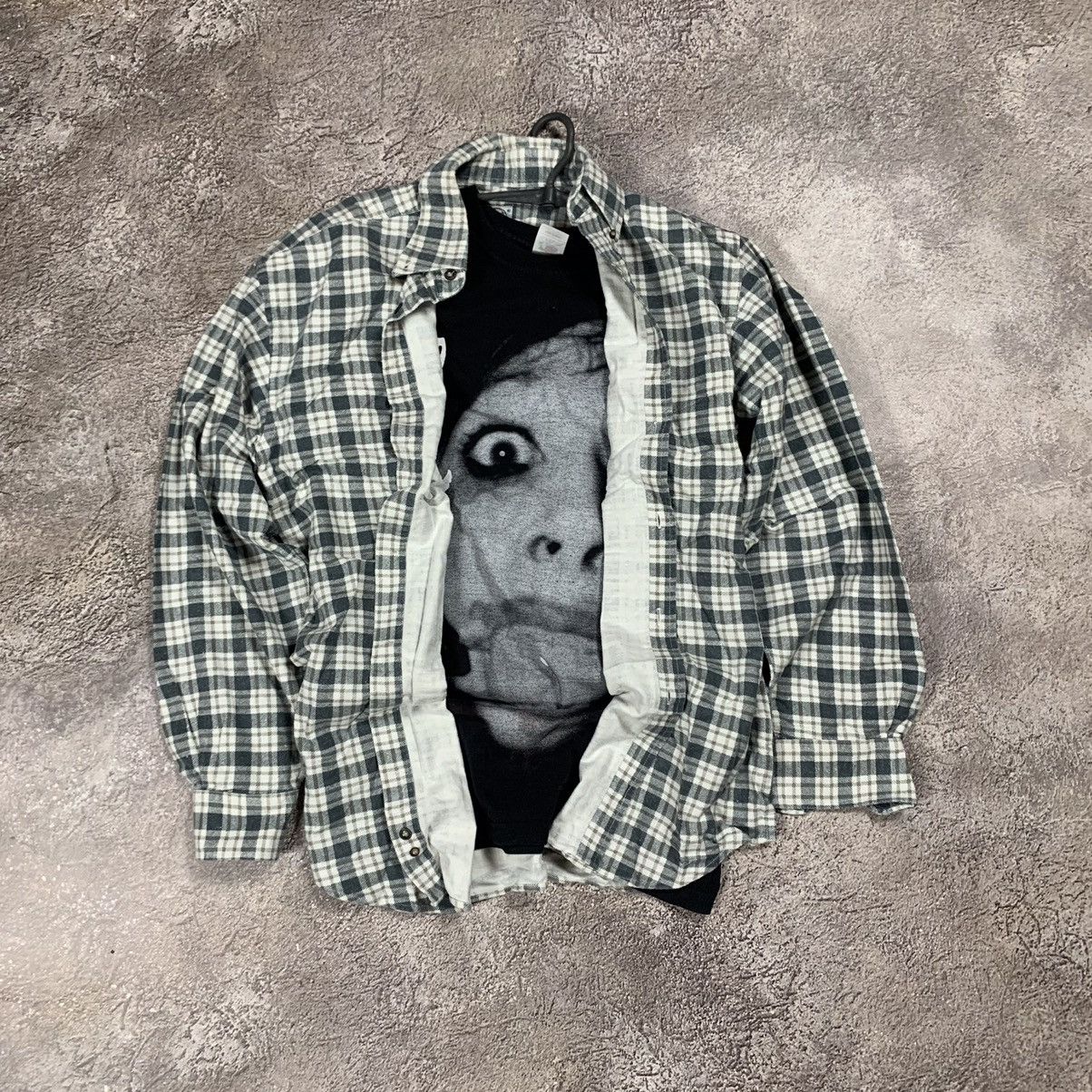 Flannel vintage flannel plaid shirt checkered streetwear 90s Y2K Size US S / EU 44-46 / 1 - 1 Thumbnail