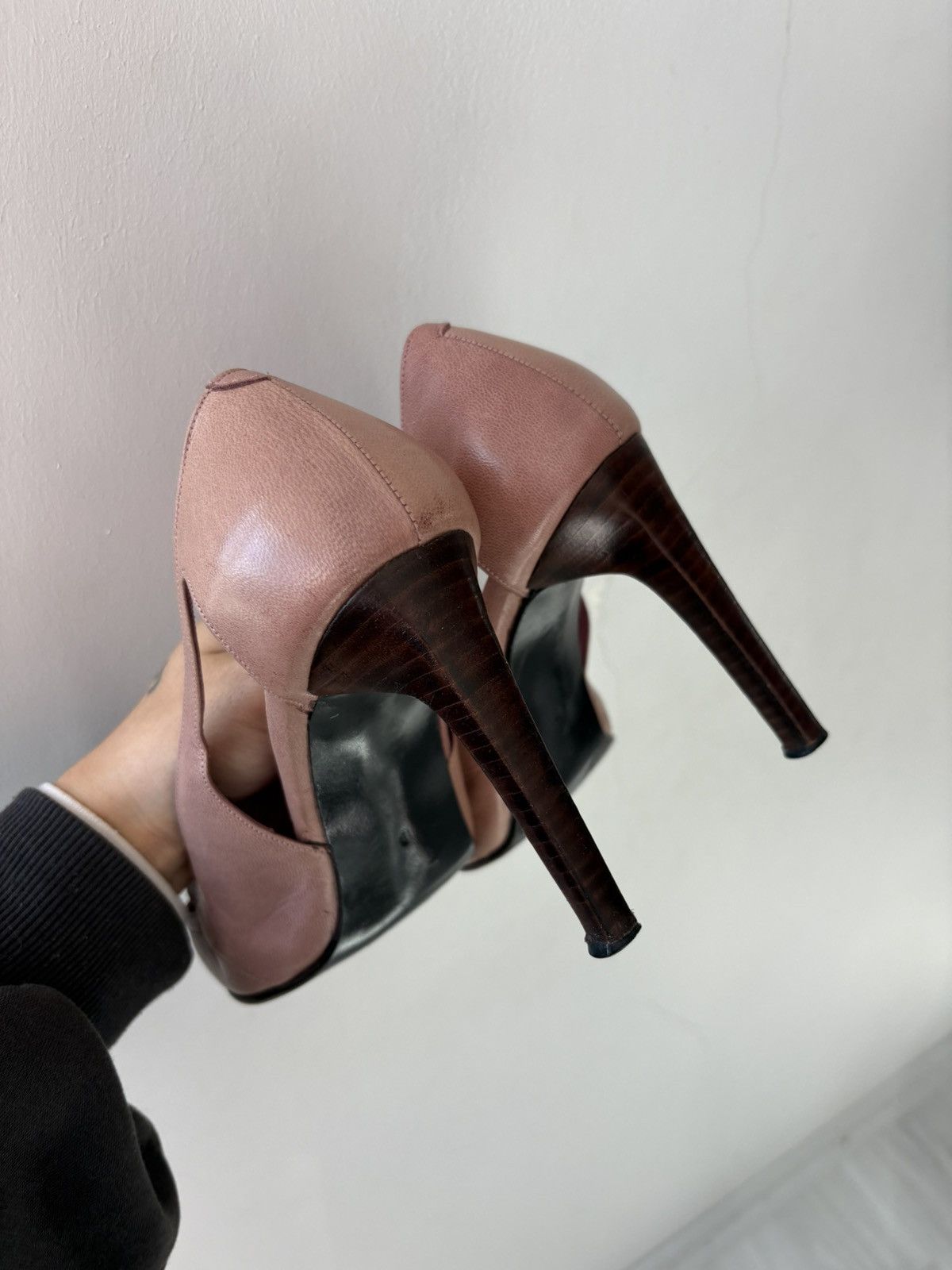 Vintage Vintage leather heels Size US 7.5 / IT 37.5 - 5 Thumbnail