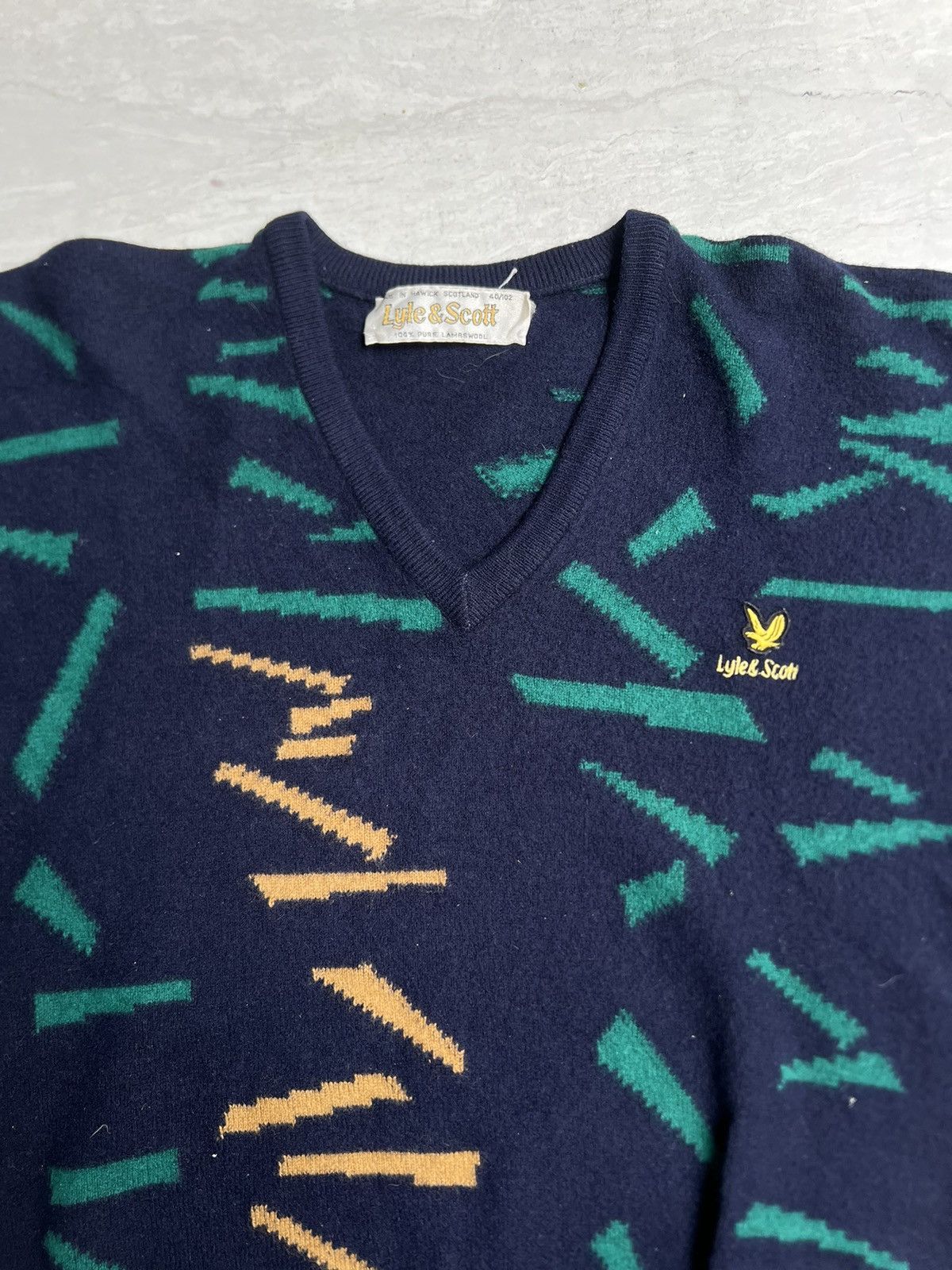 Lyle & Scott LYLE & SCOTT Motive Sweater Size US S / EU 44-46 / 1 - 8 Thumbnail