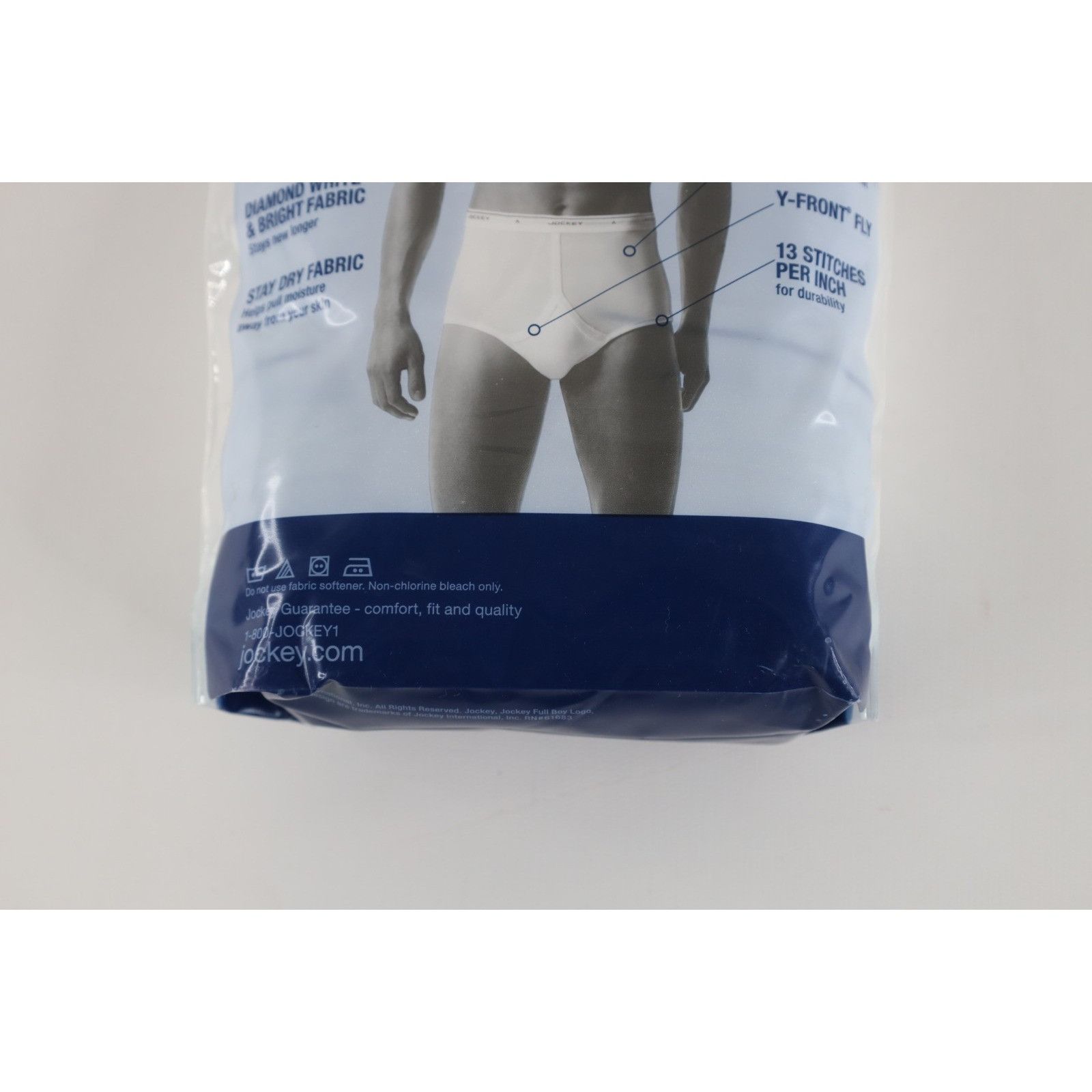 Jockey Deadstock Vtg Y2K 2013 Jockey Mens 36 4 Pack Y Front Full Ri Size 36 - 8 Thumbnail