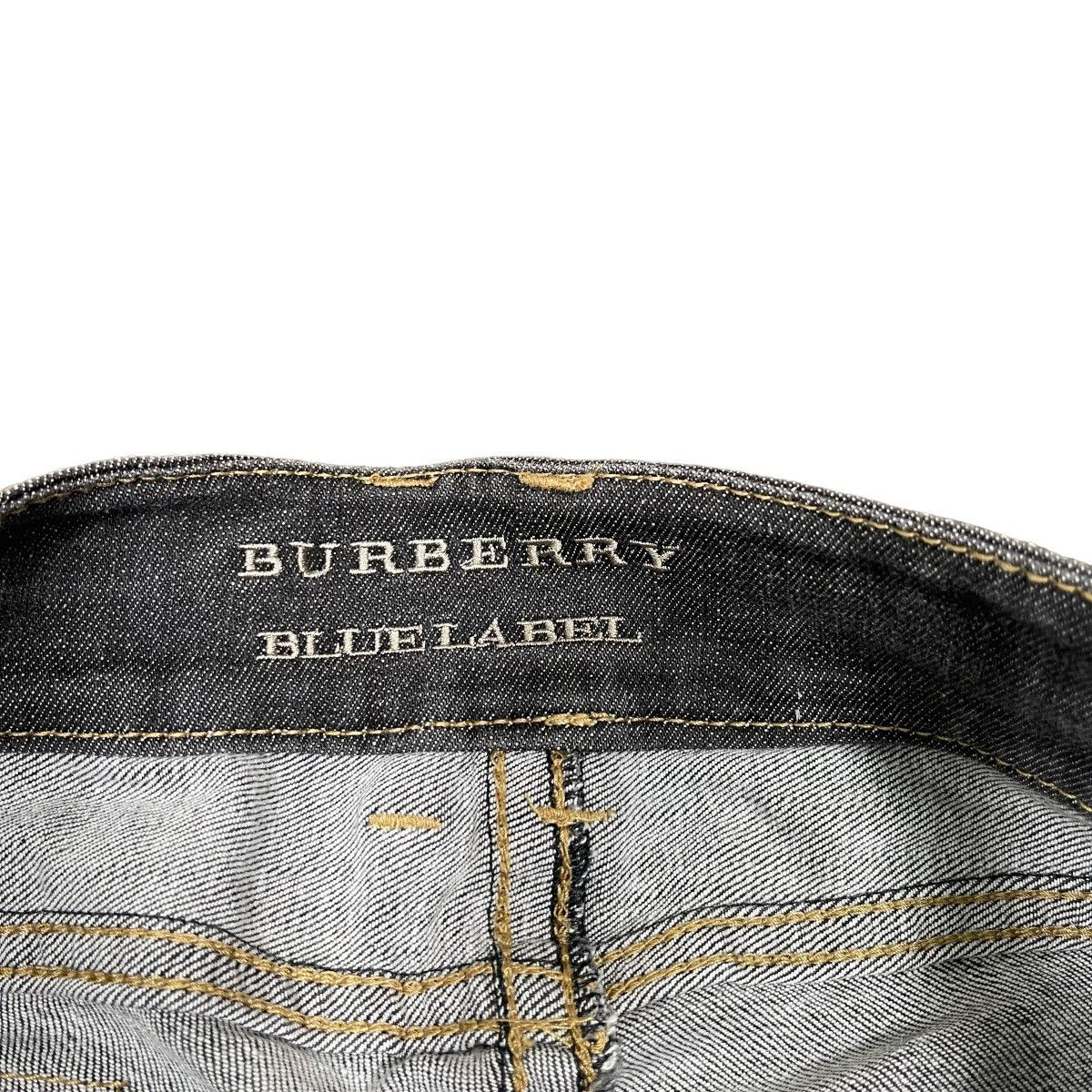 Burberry Burberry Blue Label Flare Charcoal Washed Denim Jeans Size US 27 - 8 Thumbnail