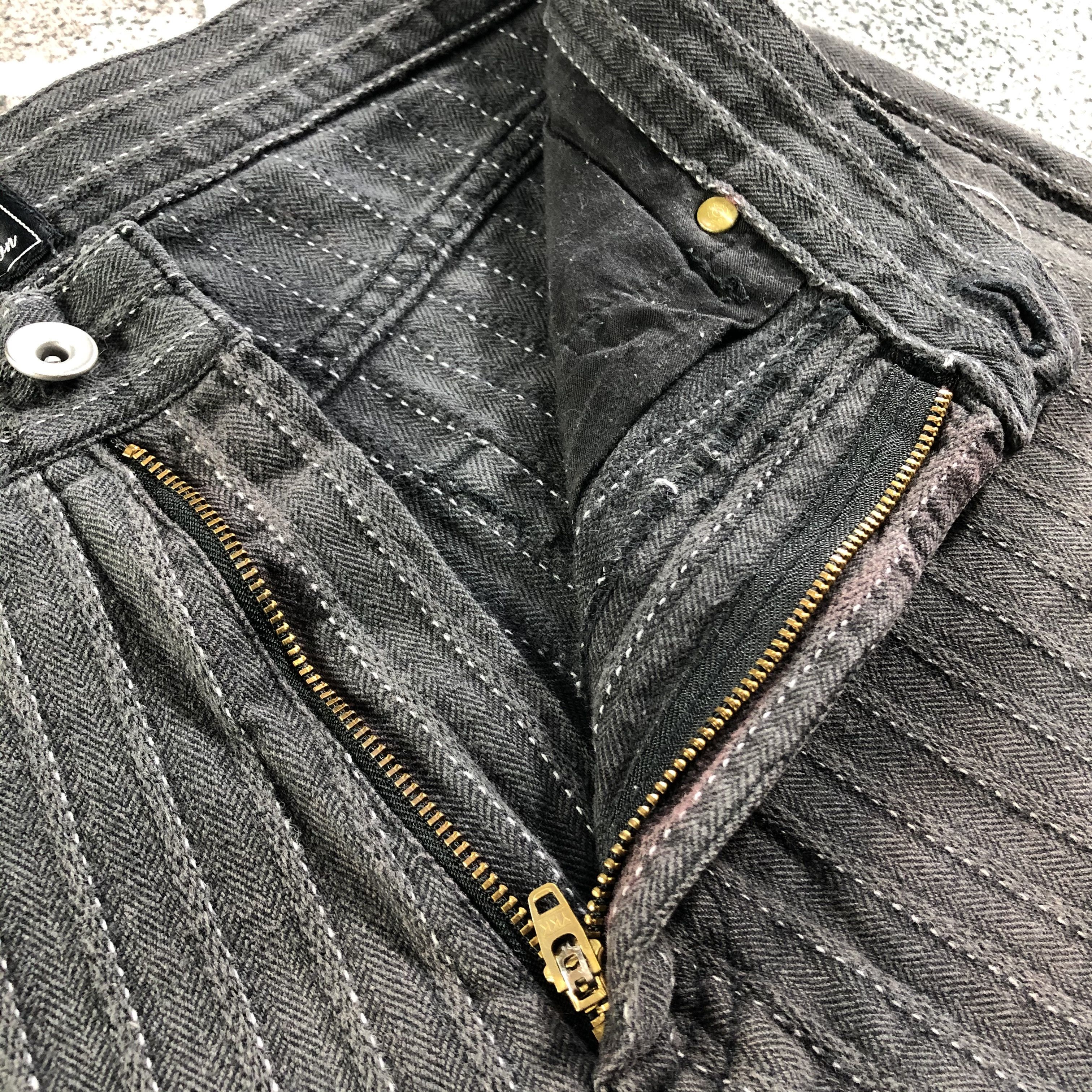 Japanese Brand Japanese Brand Wabash Jeans Faded Black Denim KJ2279 Size US 30 / EU 46 - 6 Thumbnail