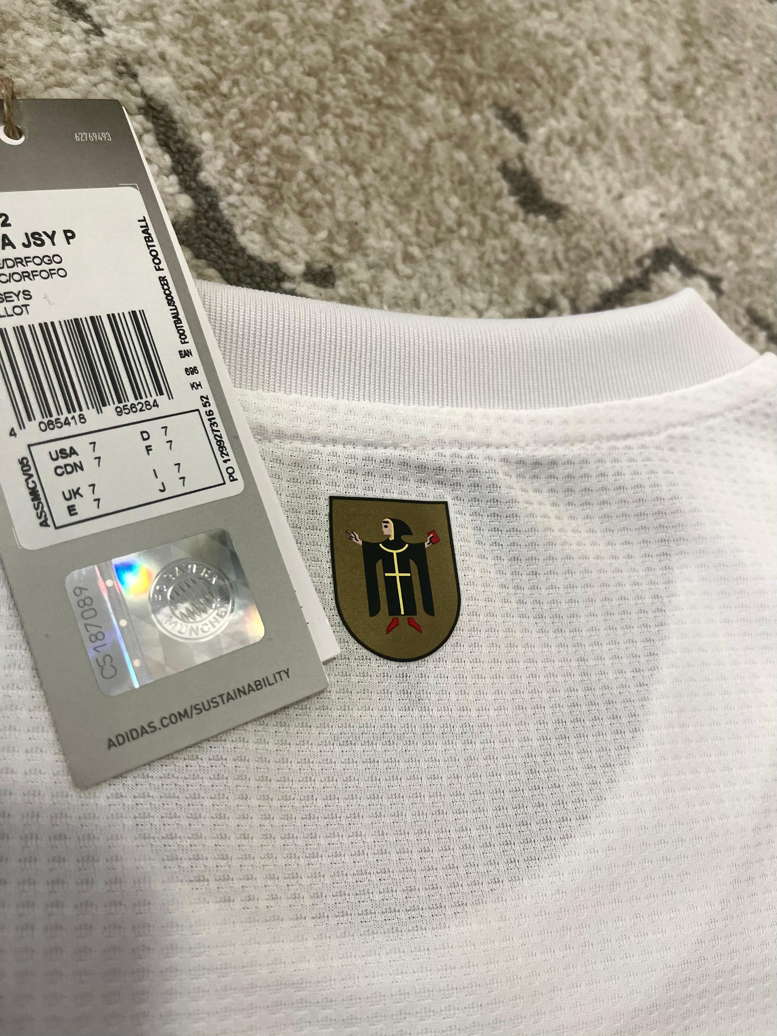 Adidas Adidas Bayern Away Jersey 22/23 Player Issue Sz 7 Size US L / EU 52-54 / 3 - 10 Thumbnail