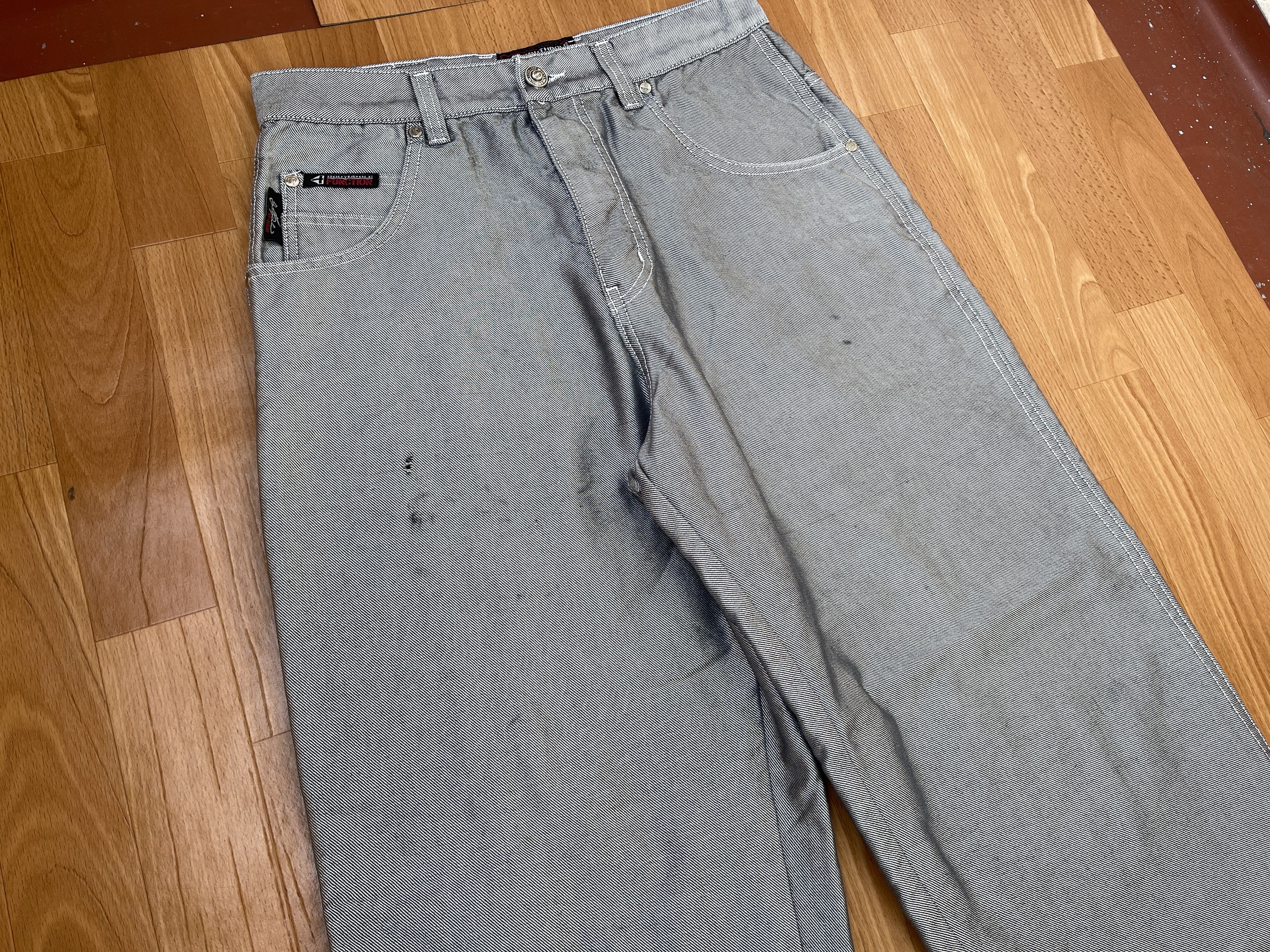 Southpole Southpole jeans, shiny gray silver vintage baggy, 90s Y2K 30 Size US 30 / EU 46 - 10 Thumbnail