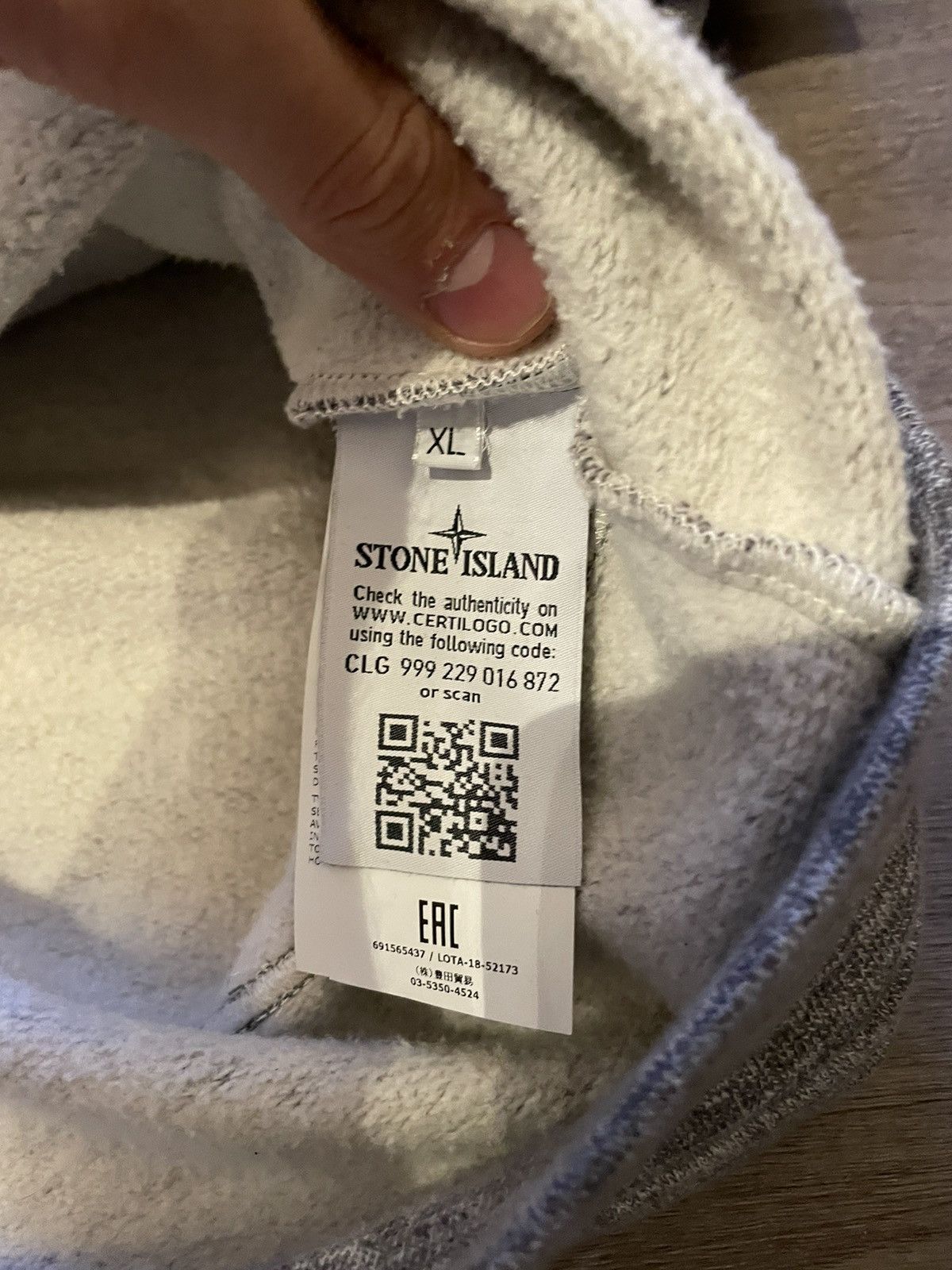 Stone Island Badge sweatshirt Size US XL / EU 56 / 4 - 5 Thumbnail