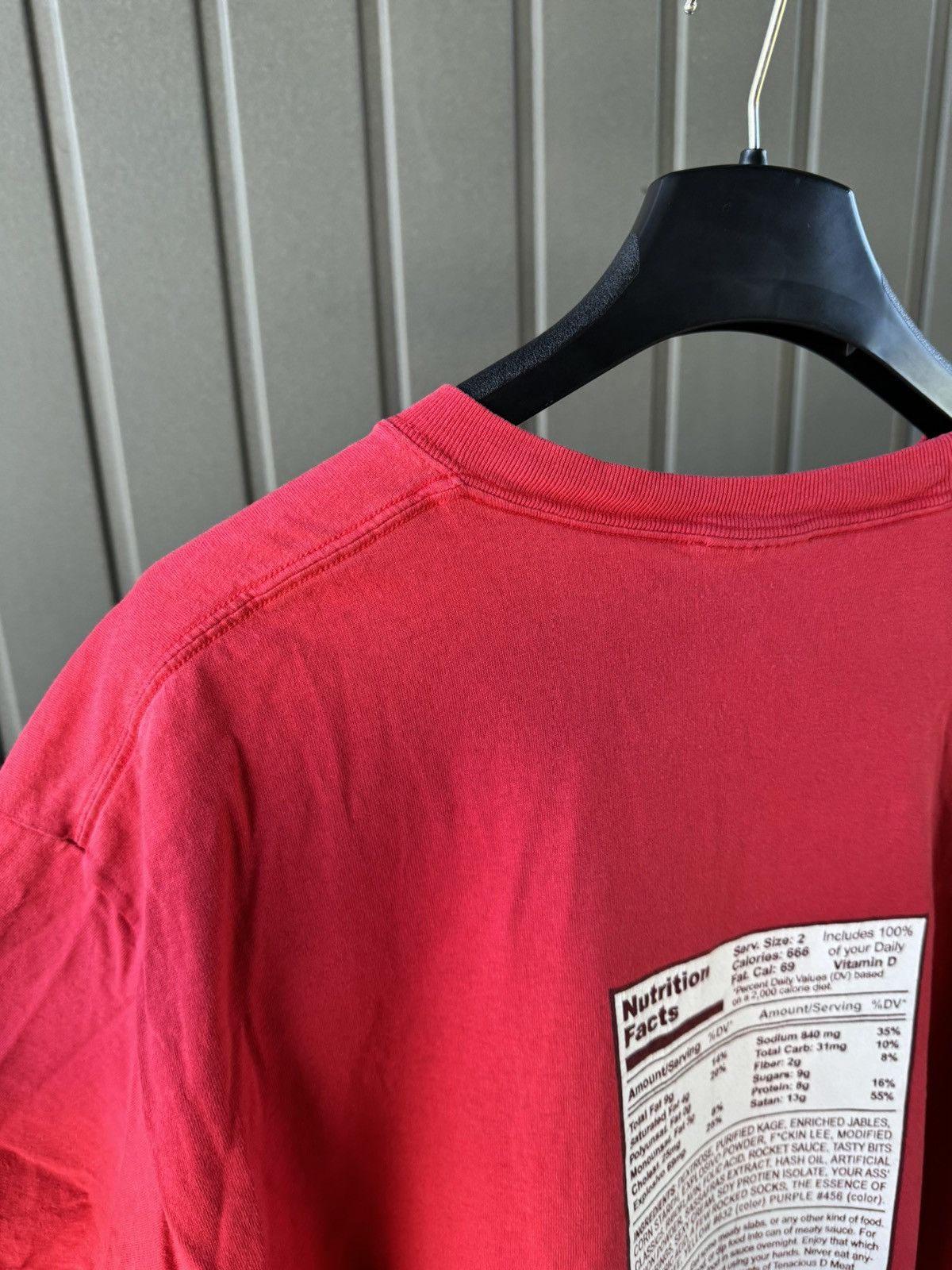 Band Tees × Vintage Vintage 2000s Tenacious D Meat Sauce T Shirt Devil Y2K Size US XL / EU 56 / 4 - 10 Thumbnail