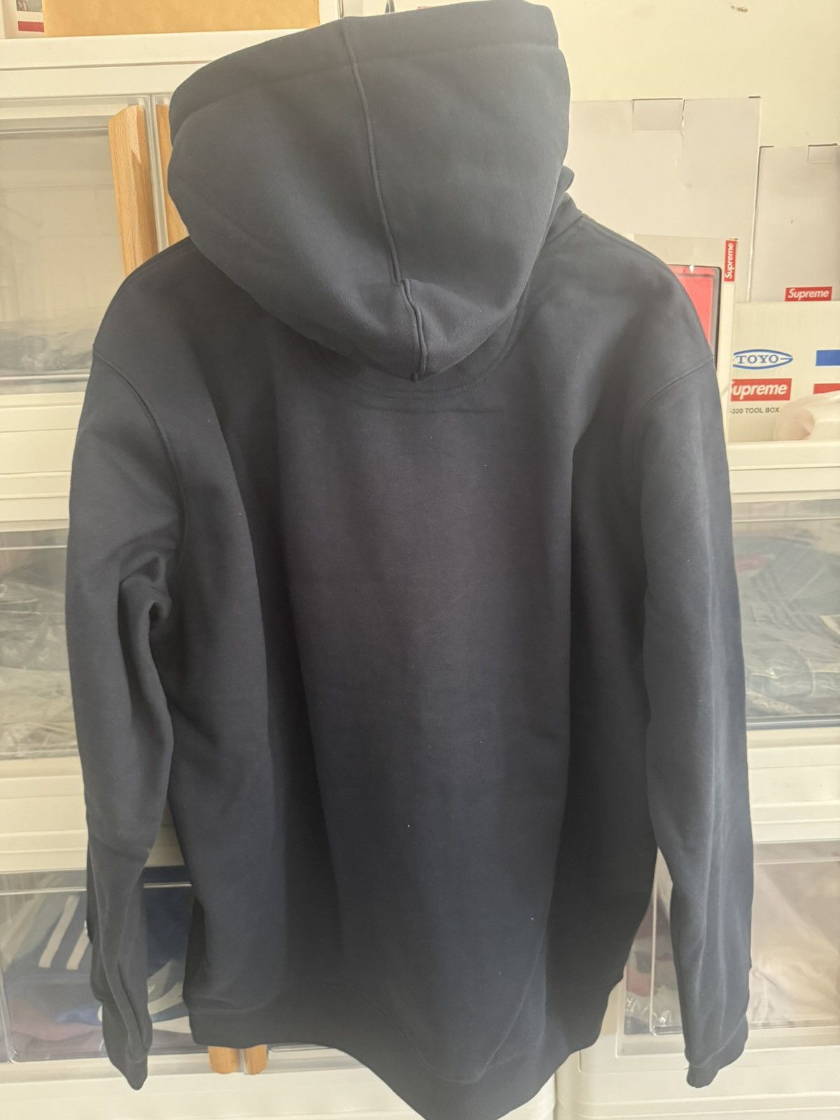 Champion × Supreme Supreme Champion Satin Logo Hoodie Size US L / EU 52-54 / 3 - 2 Thumbnail