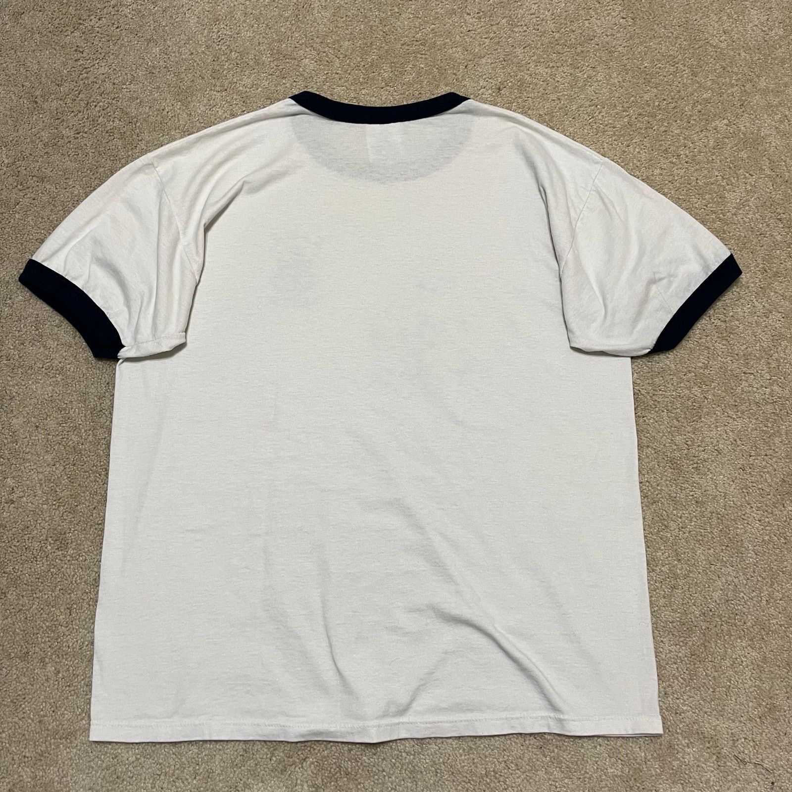 Jerzees Vintage Jerzees OLCS Raiders Ringer Tee Made in USA Large Size US L / EU 52-54 / 3 - 2 Thumbnail