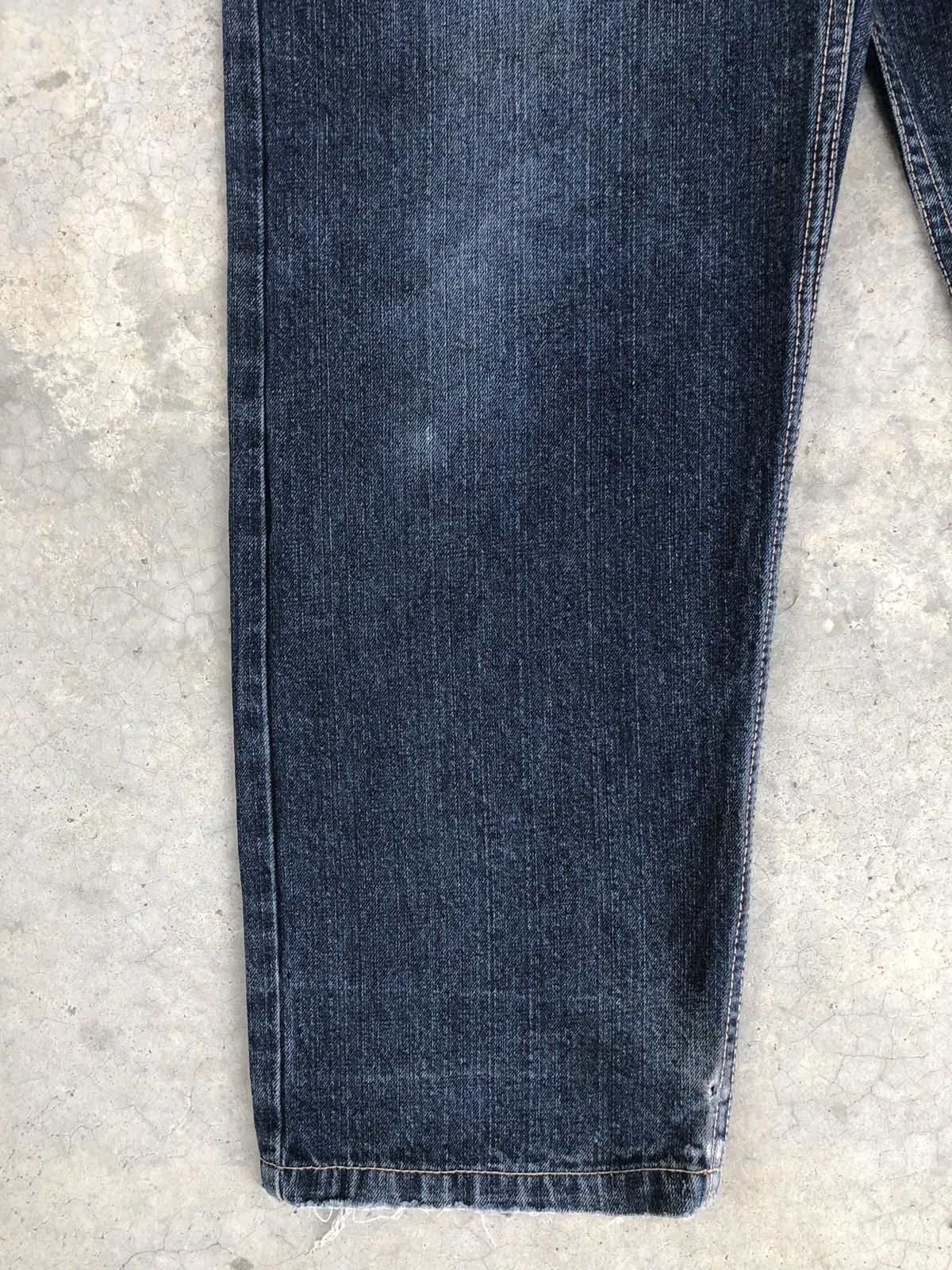 Japanese Brand Baggy Jeans Townz Spellout Distressed Jeans Size US 32 / EU 48 - 6 Thumbnail