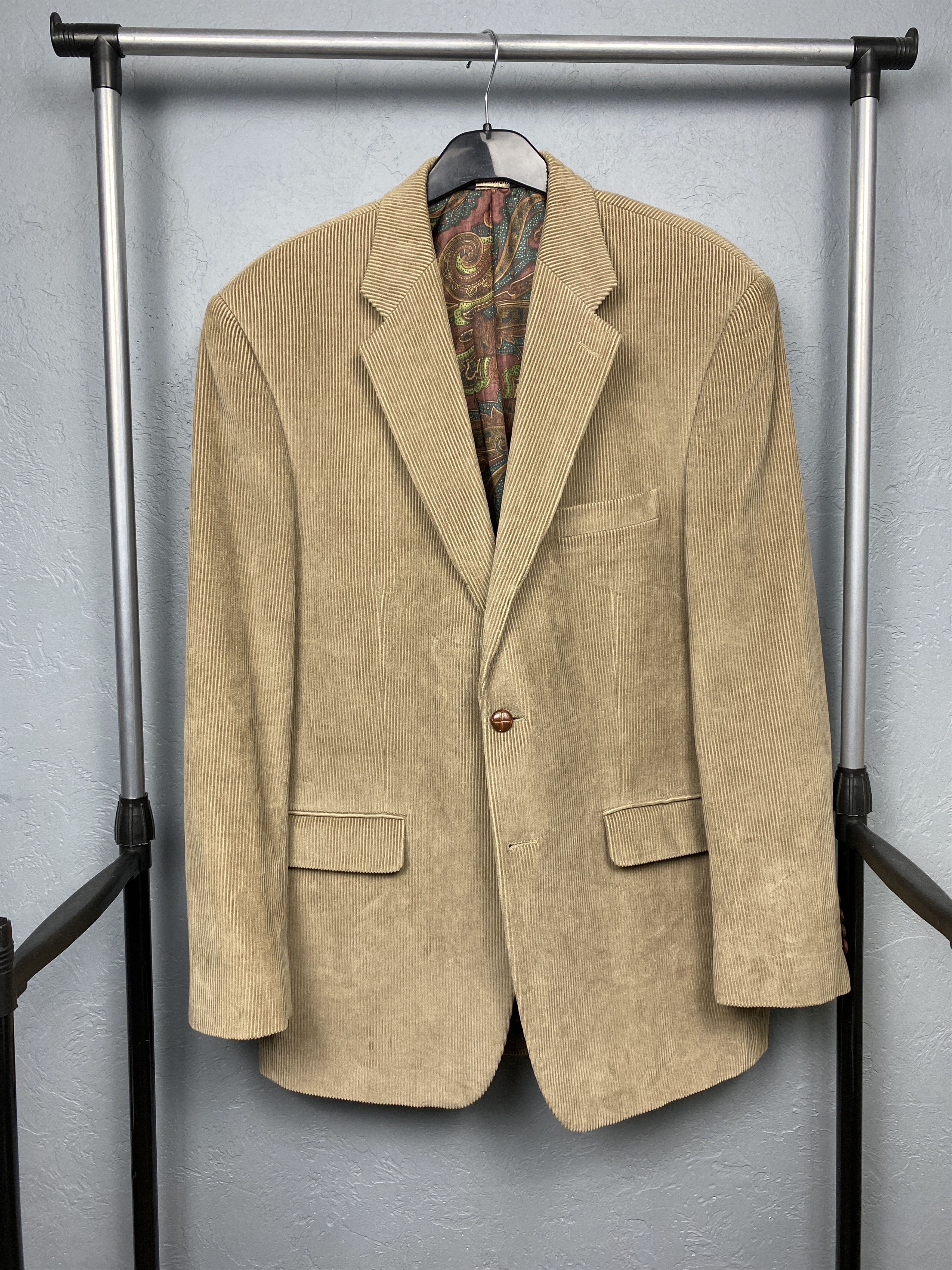Polo Ralph Lauren Polo Ralph Lauren Vintage Mens Corduroy Blazer Jacket Size US L / EU 52-54 / 3 - 1 Thumbnail