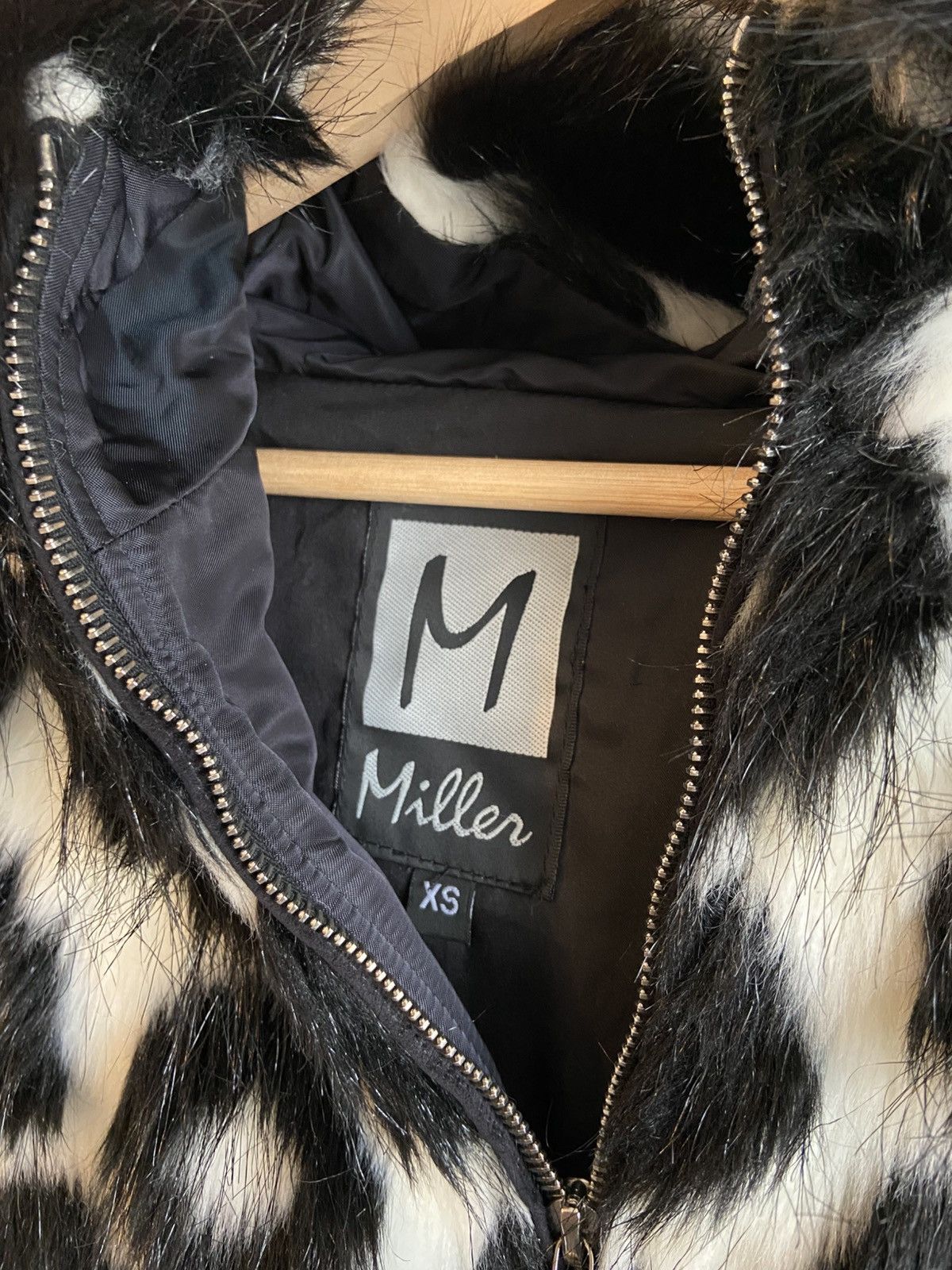Other M Miller Hooded Faux Fur Jacket Size XS / US 0-2 / IT 36-38 - 11 Thumbnail