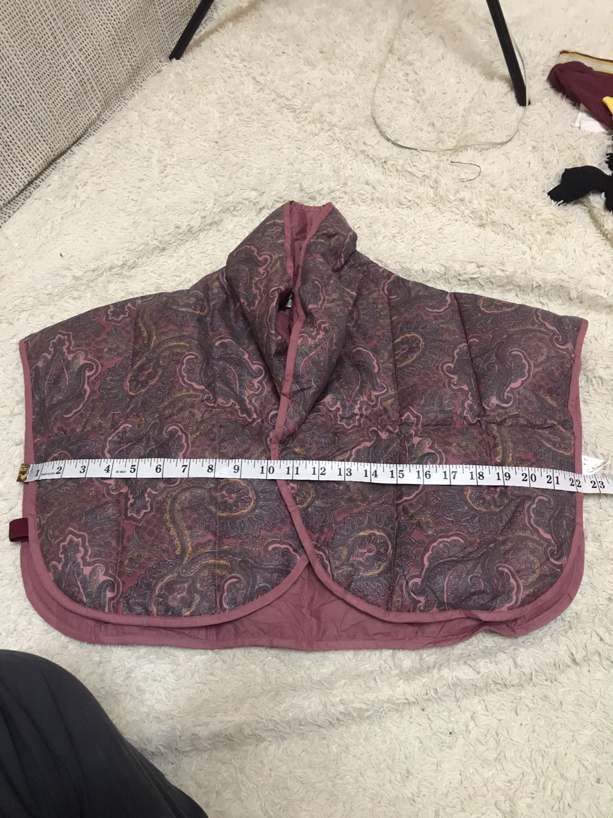 Celine × Vintage ‼️VTG CELINE PRAISLEY BANDANA PUFFER VEST NICE DESIGN‼️ Size US M / EU 48-50 / 2 - 10 Thumbnail