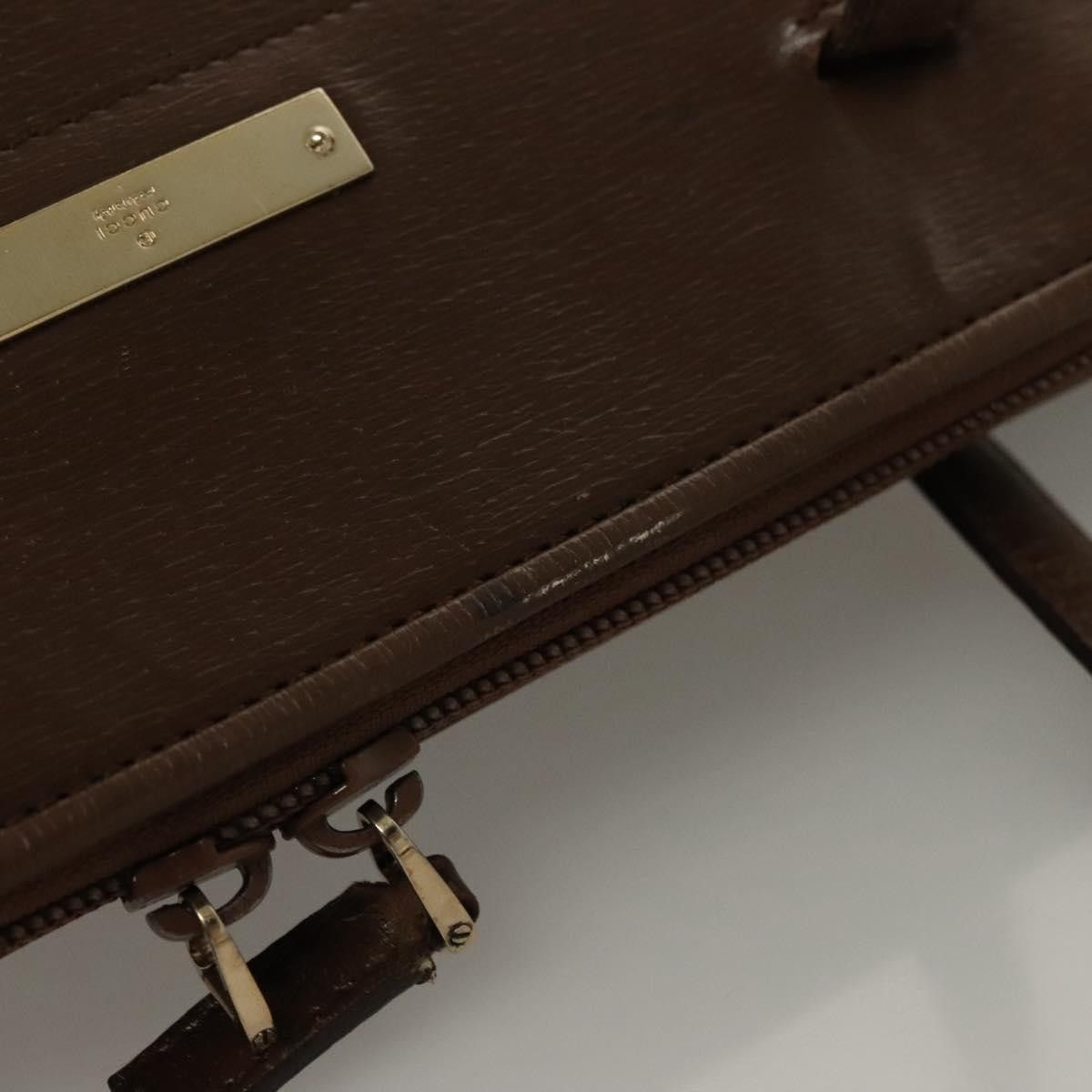 Gucci GUCCI Tote Bag Leather Brown Size ONE SIZE - 7 Thumbnail