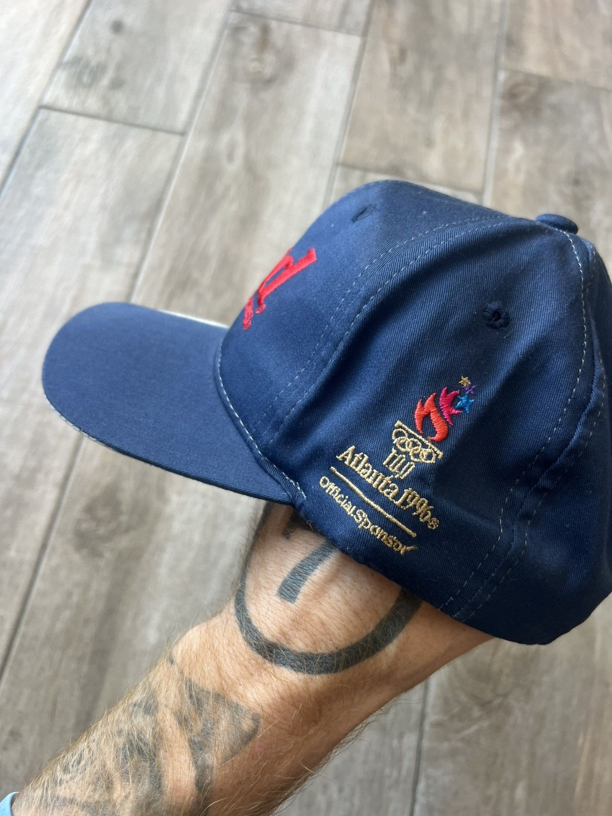 Budweiser 1997 Vintage Olympian Budweiser hat Size ONE SIZE - 2 Thumbnail