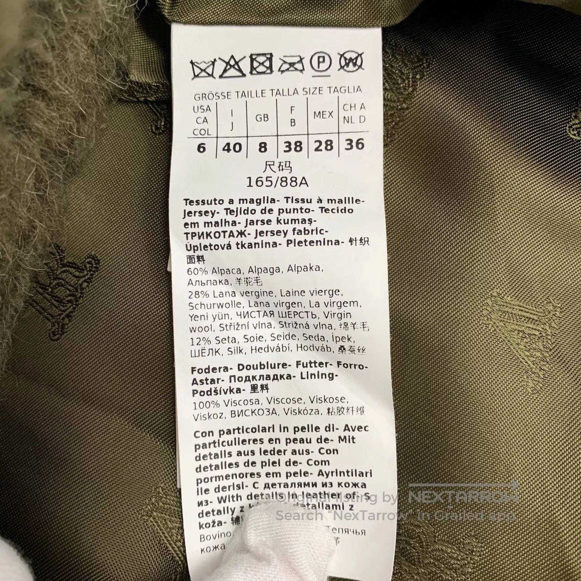 Other maxmara green teddy wool double. Size US XS / EU 42 / 0 - 6 Thumbnail
