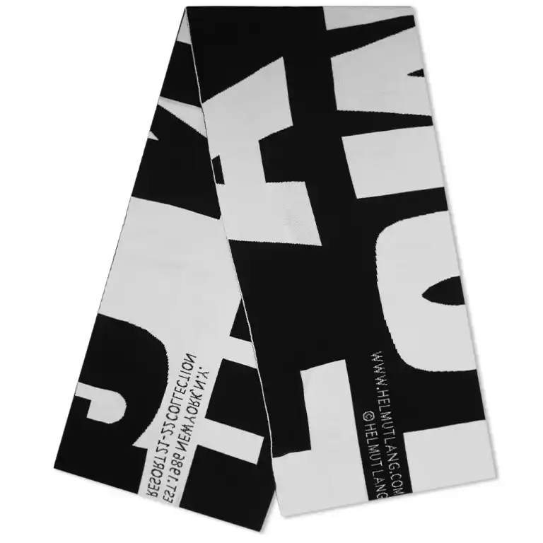 Helmut Lang Helmut Lang Logo Scarf Size ONE SIZE - 7 Thumbnail