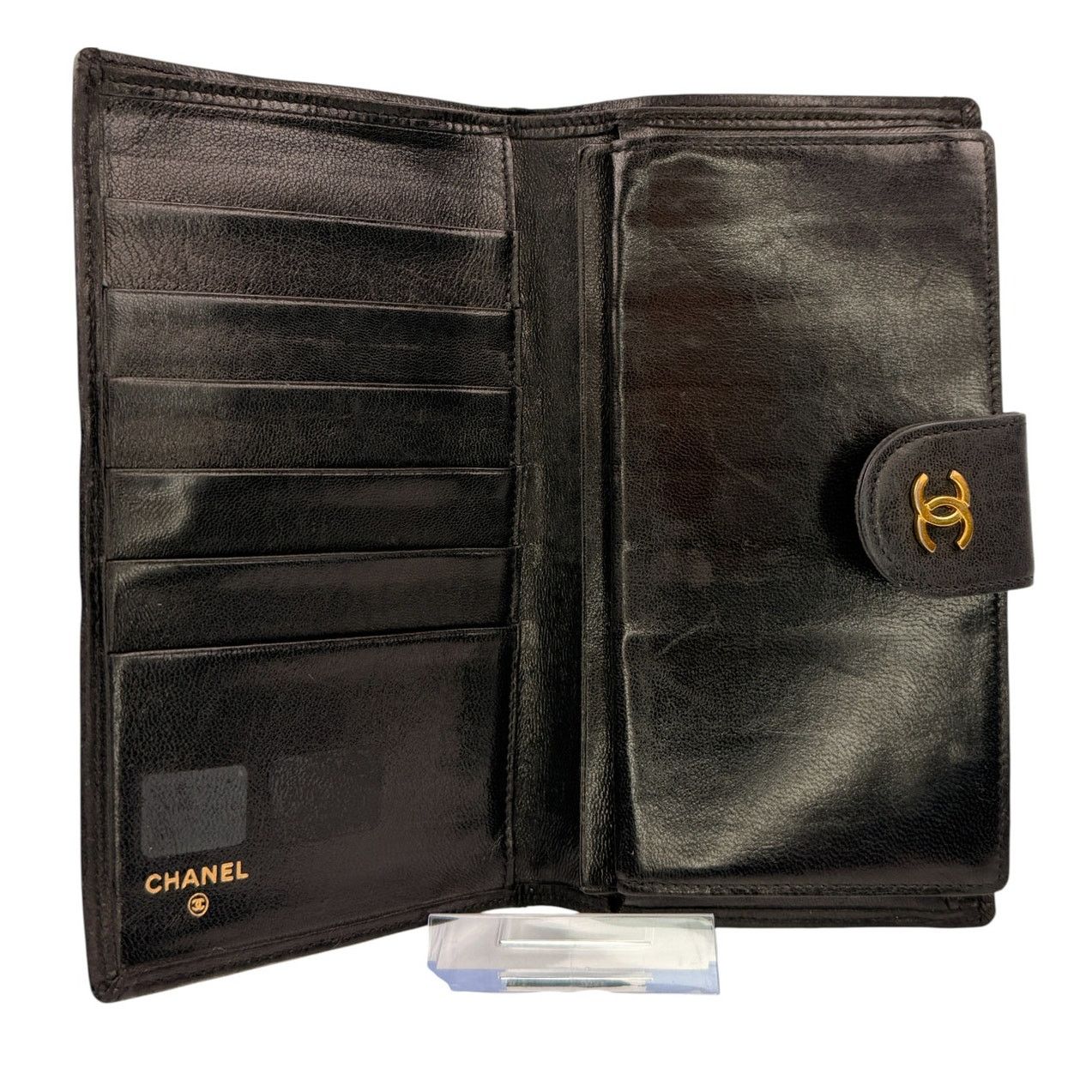 Chanel Chanel Black Quilted Lambskin Leather Wallet Size ONE SIZE - 3 Thumbnail