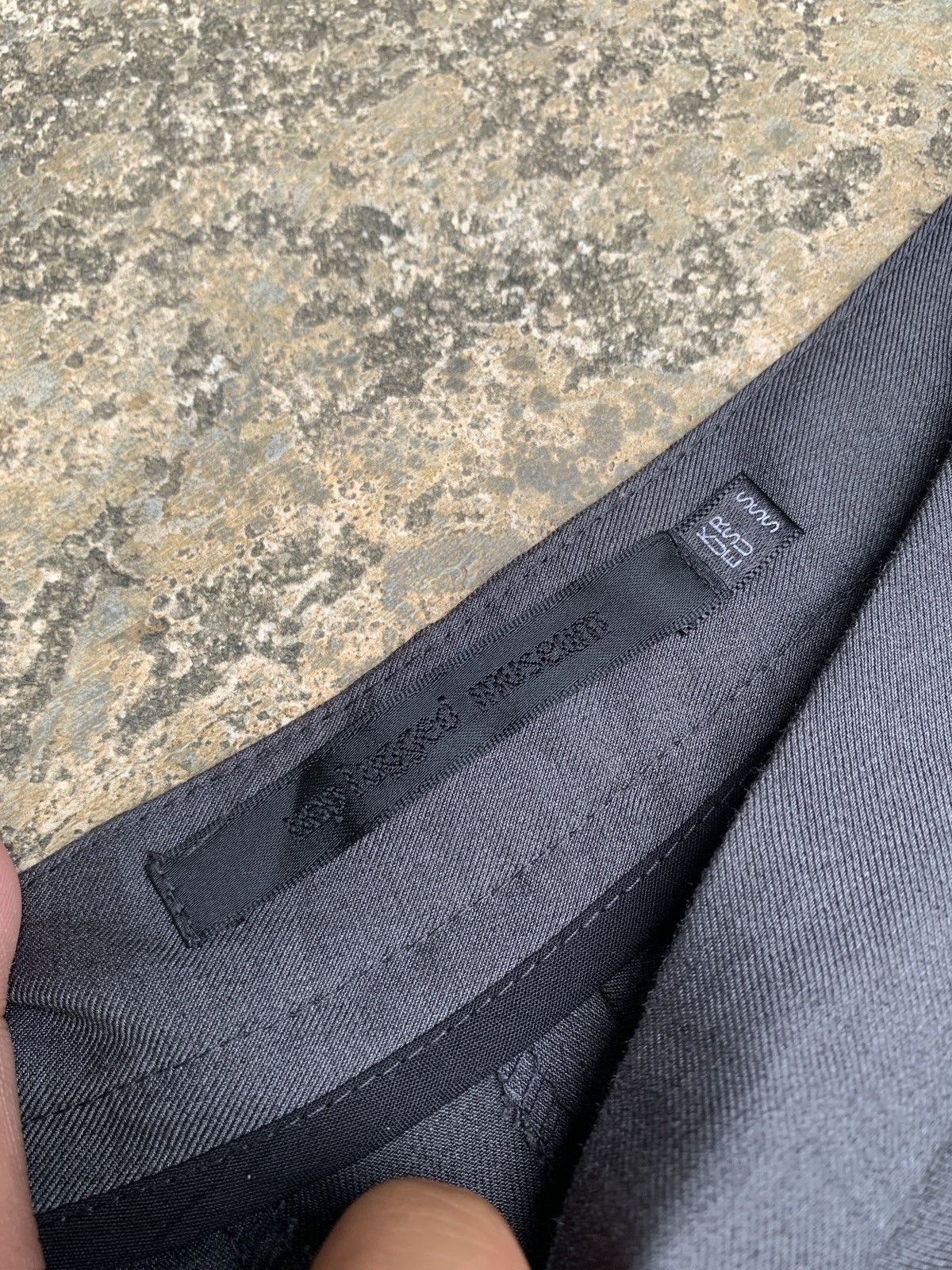 If Six Was Nine × Japanese Brand × Le Grande Bleu (L.G.B.) Unplugged Museum Japan Chalcoal Loose Size Capri Pants Size US 34 / EU 50 - 9 Thumbnail