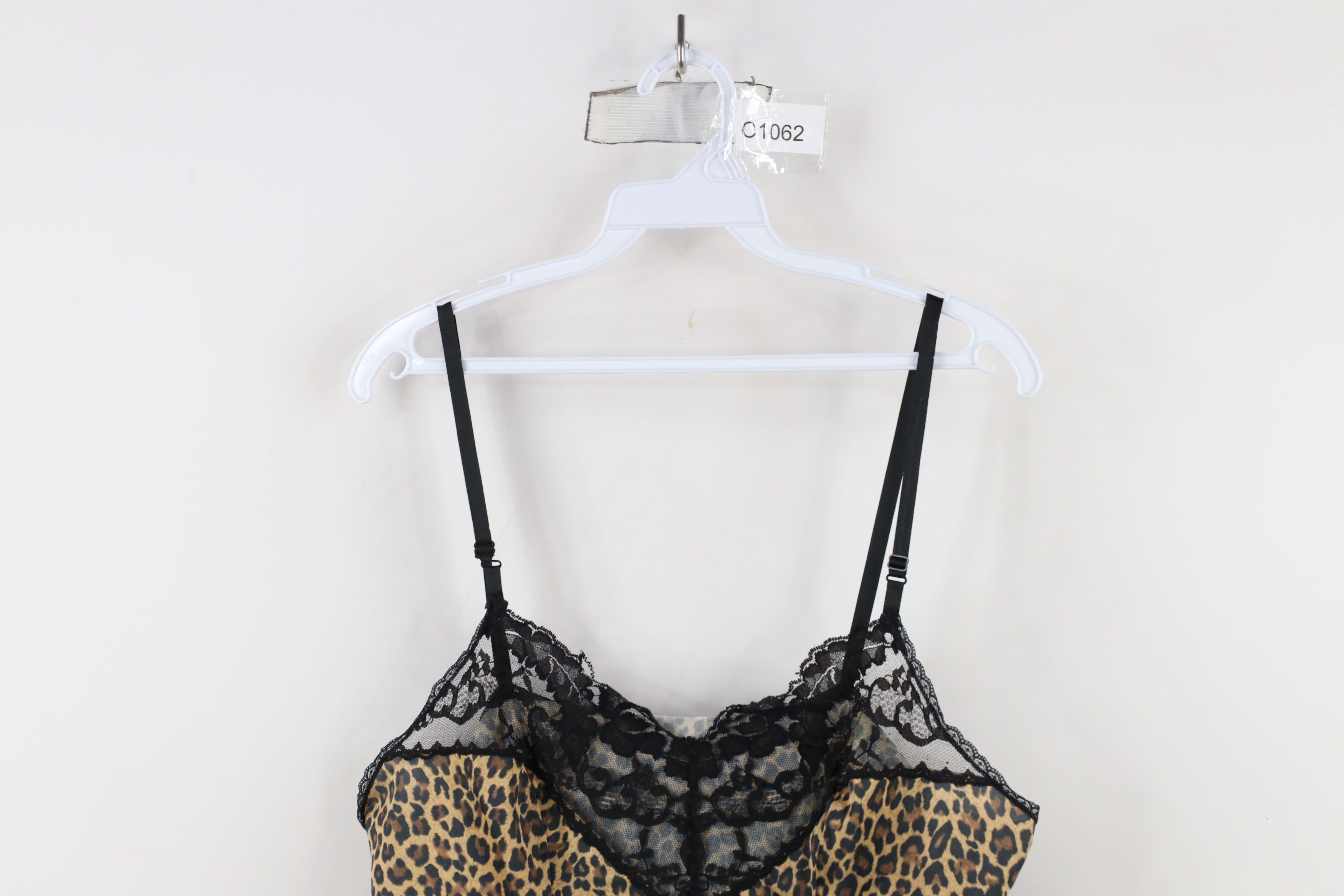 Vintage Vintage 90s Baby Doll Fairy Leopard Cami Tank Top Shirt USA Size L / US 10 / IT 46 - 2 Thumbnail