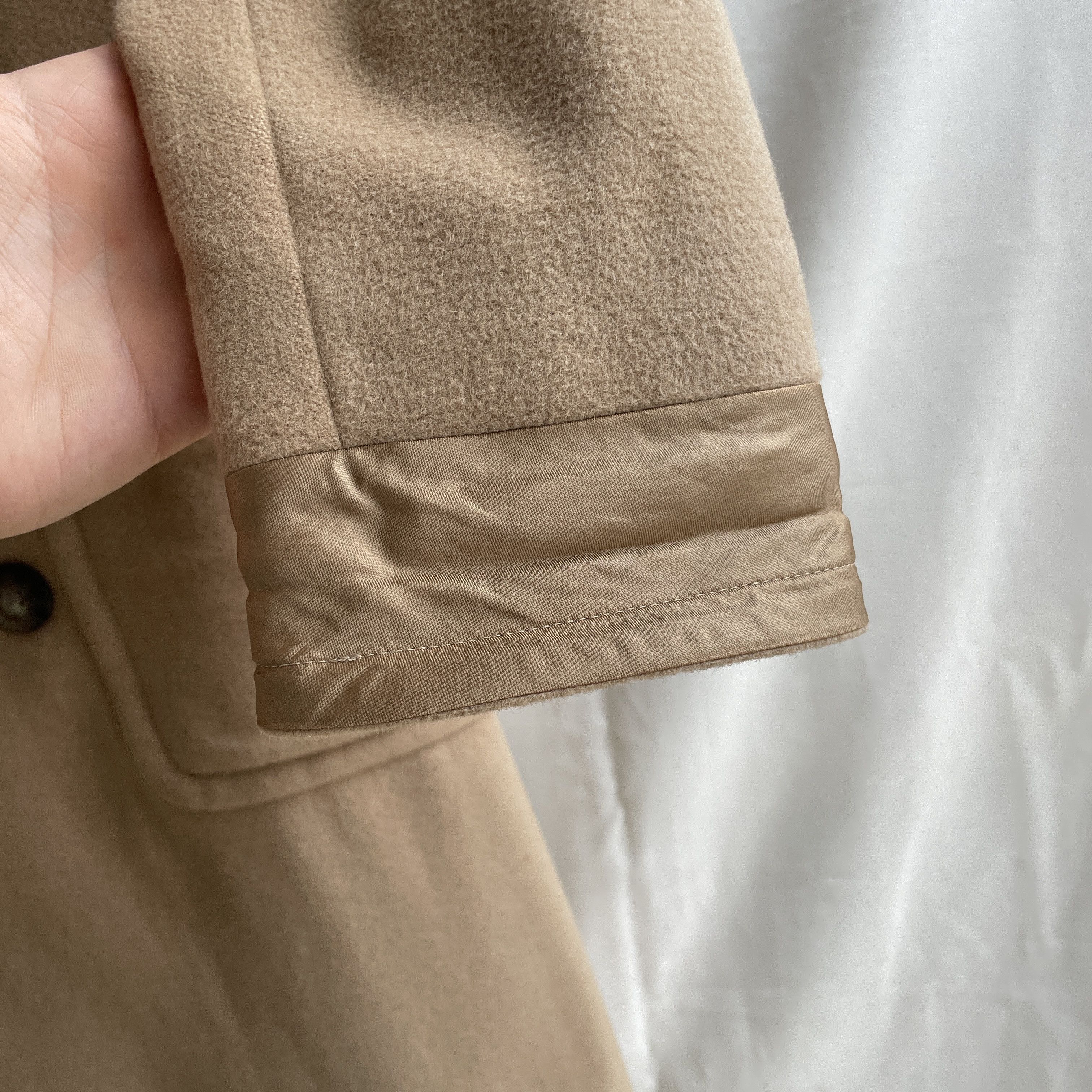Polo Ralph Lauren Polo Ralph Lauren Womens Camel Hair Double Breasted Overcoat Size S / US 4 / IT 40 - 10 Thumbnail