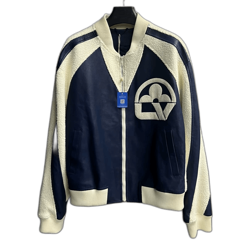 Louis Vuitton Louis Vuitton Blue Floral Letter Jacket-yf Size US XXL / EU 58 / 5 - 1 Thumbnail