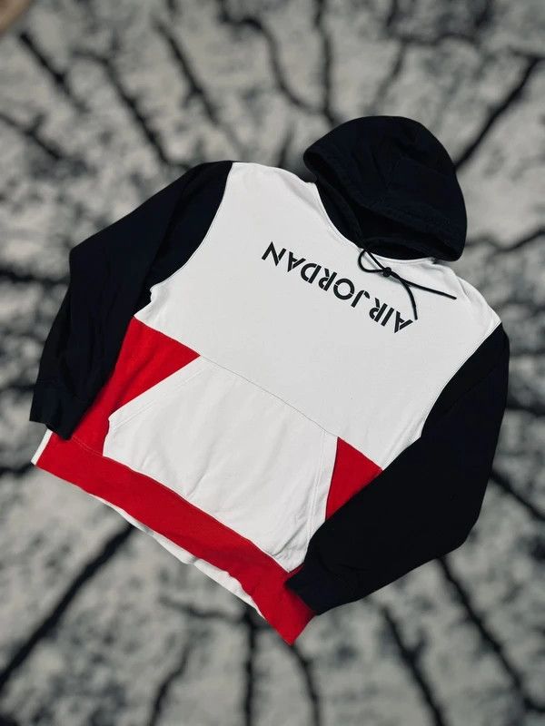 Nike Nike Air Jordan sweatshirt black white red L Size US L / EU 52-54 / 3 - 2 Thumbnail