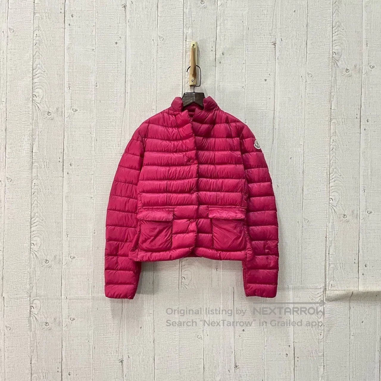 Moncler Moncler Pink Down Jacket. Size S / US 4 / IT 40 - 1 Thumbnail