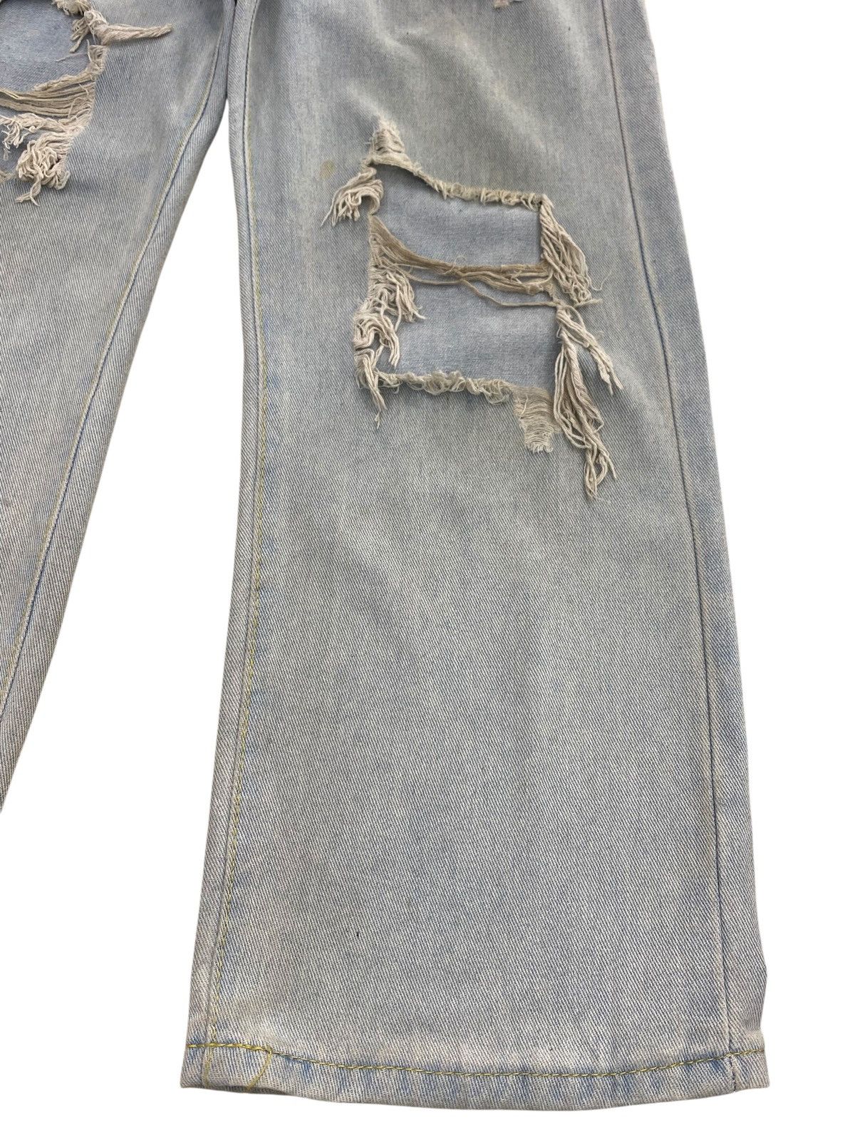Japanese Brand Japanese Brand Distressed Style Light Jeans Size US 28 / EU 44 - 7 Thumbnail