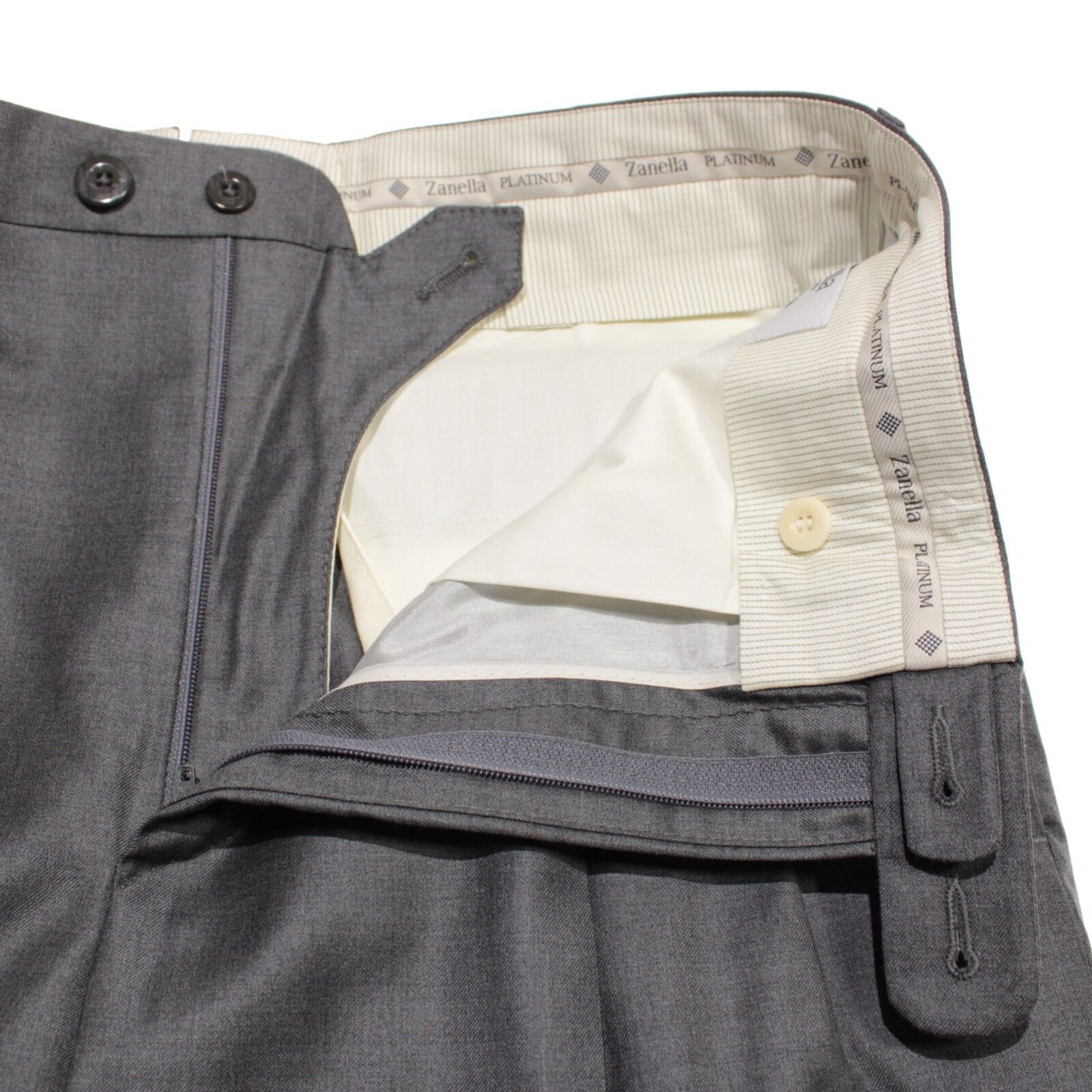 Zanella Zanella New with tags Dress Pants Size 33 US In Gray Size US 33 - 3 Thumbnail