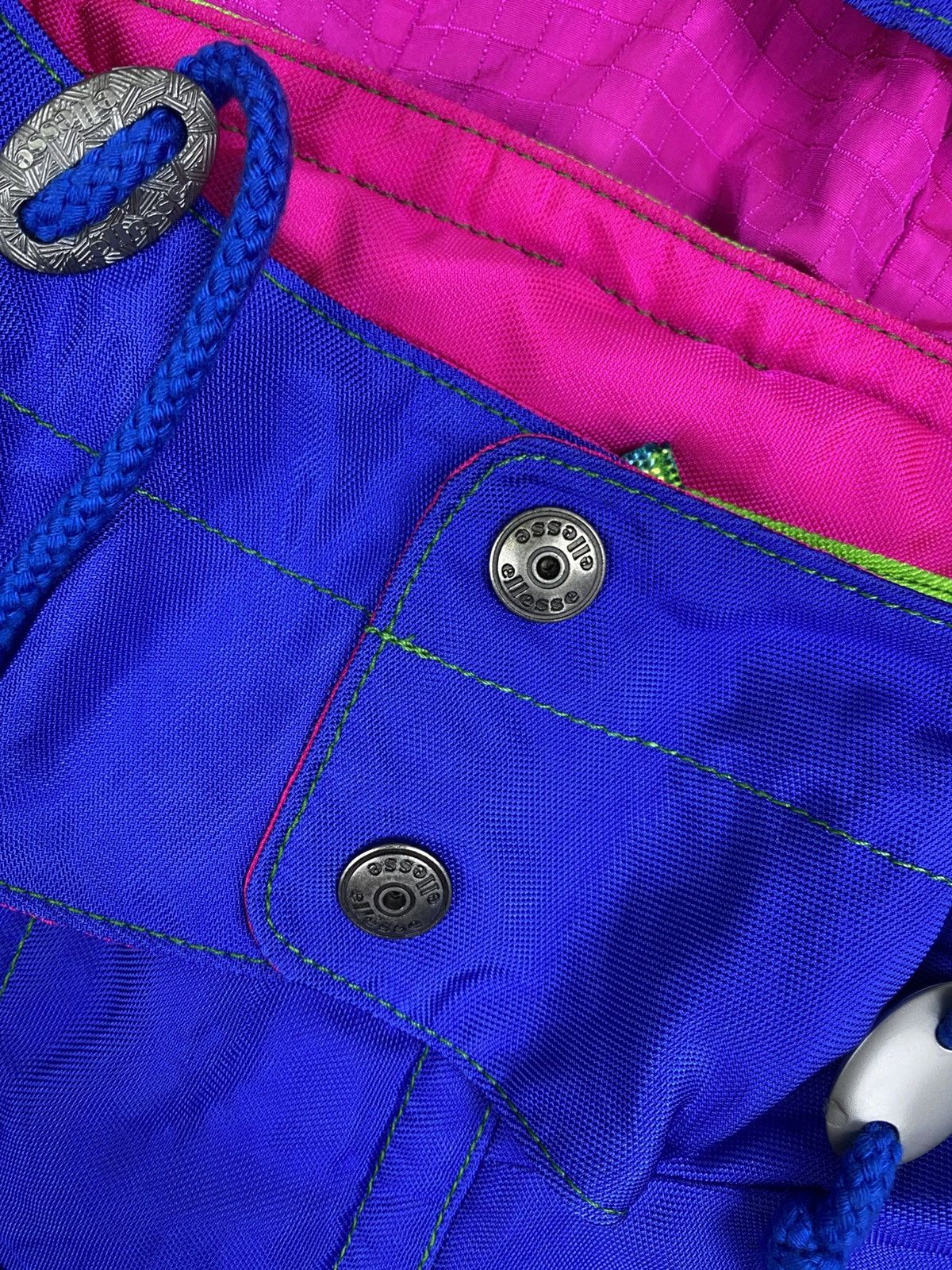 Ellesse × Goldwin Vtg Ellesse X Goldwin S.E.P.G Unit Pink Lining Ski Jacket Size US XL / EU 56 / 4 - 12 Thumbnail