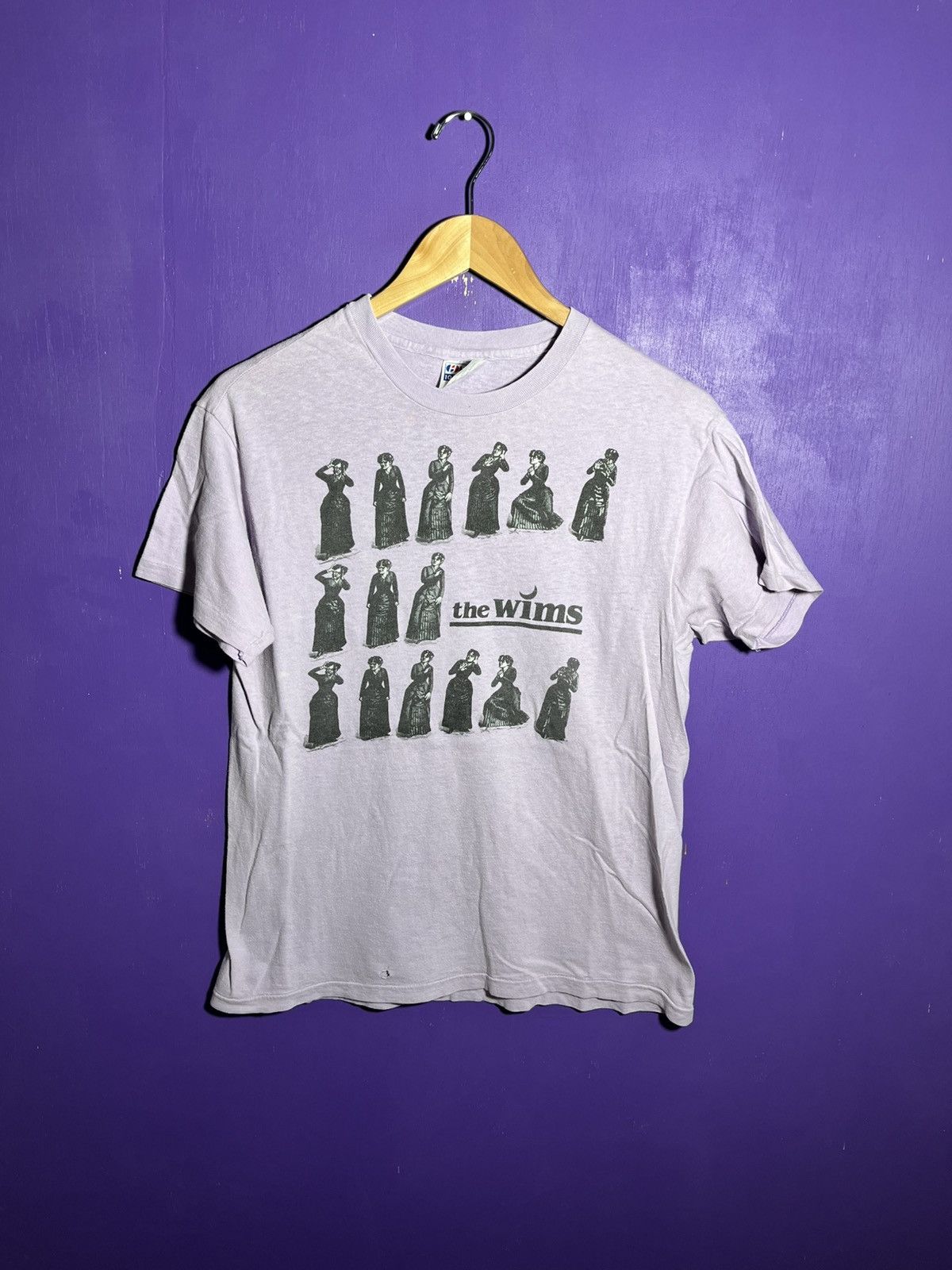 Vintage 70s The Wims expressions art t-shirt