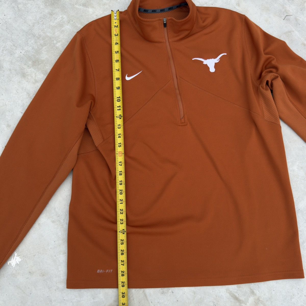 Nike Nike Dri-Fit Texas Longhorns 1/4 Zip Sweatshirt Size US XL / EU 56 / 4 - 5 Thumbnail