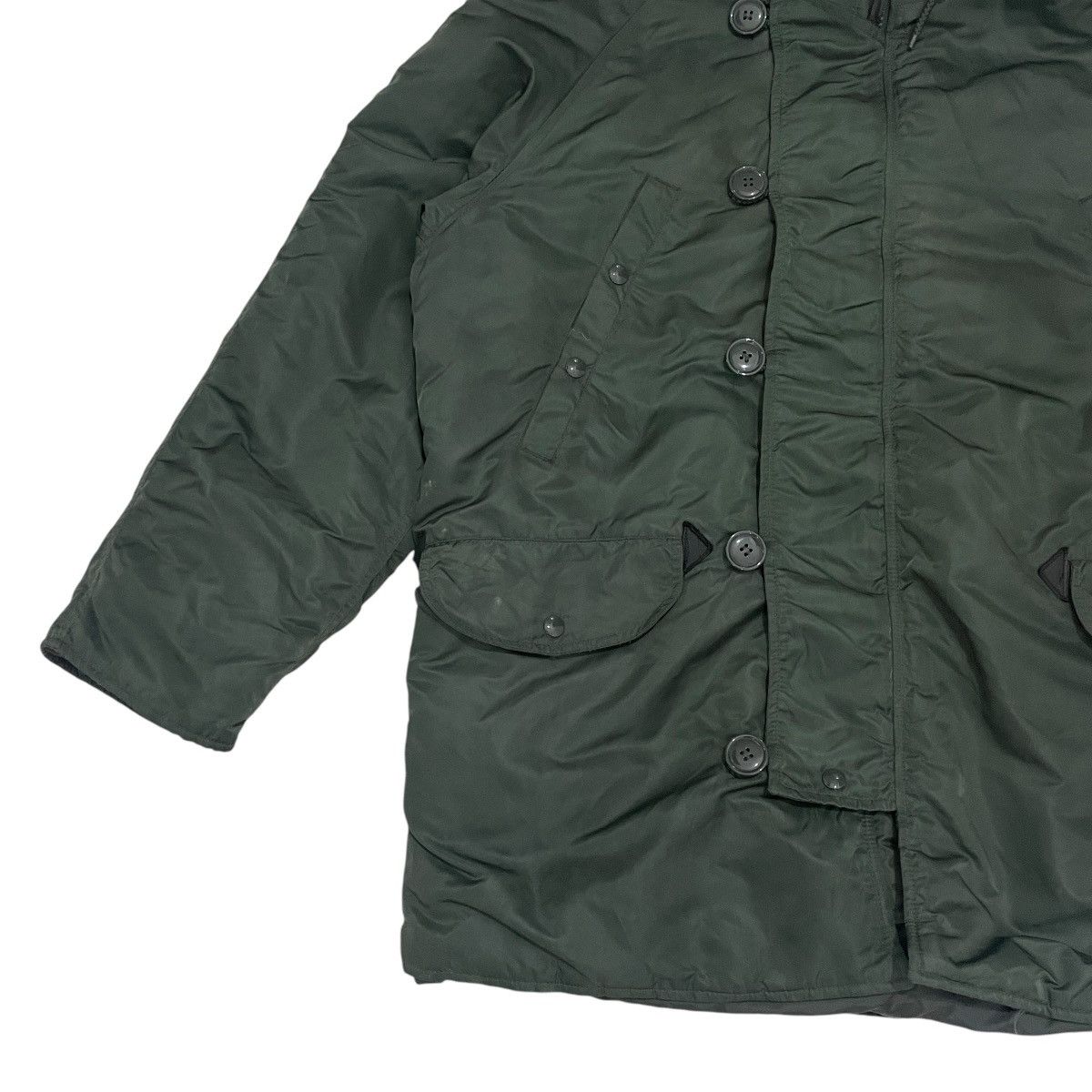 Alpha Industries Vintage Alpha Industries Parkas Jacket Size US XL / EU 56 / 4 - 3 Thumbnail