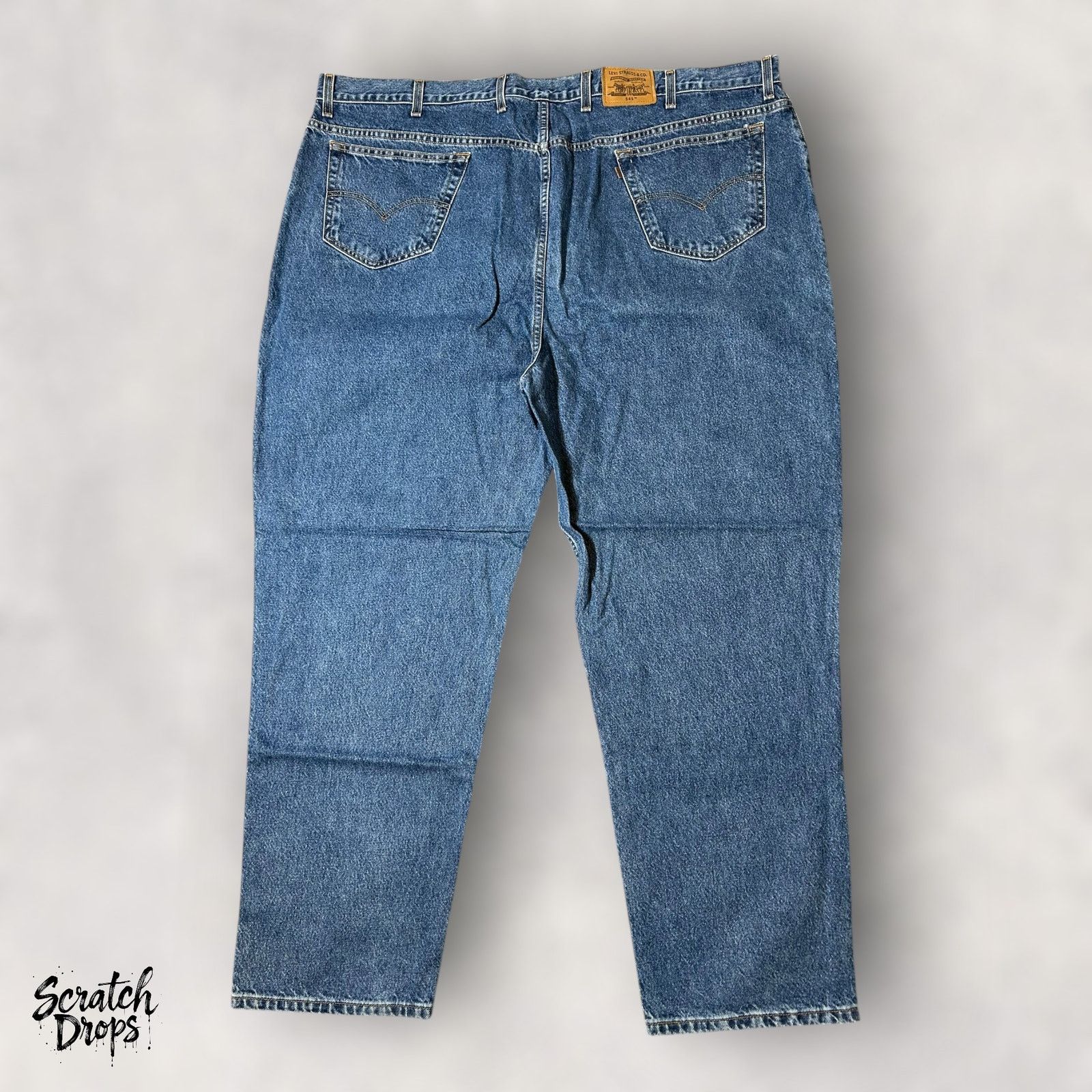 Levi's Vintage Levi's Signature 545 Men's Jeans Deadstock W54 L32 Size US 38 / EU 54 - 3 Thumbnail