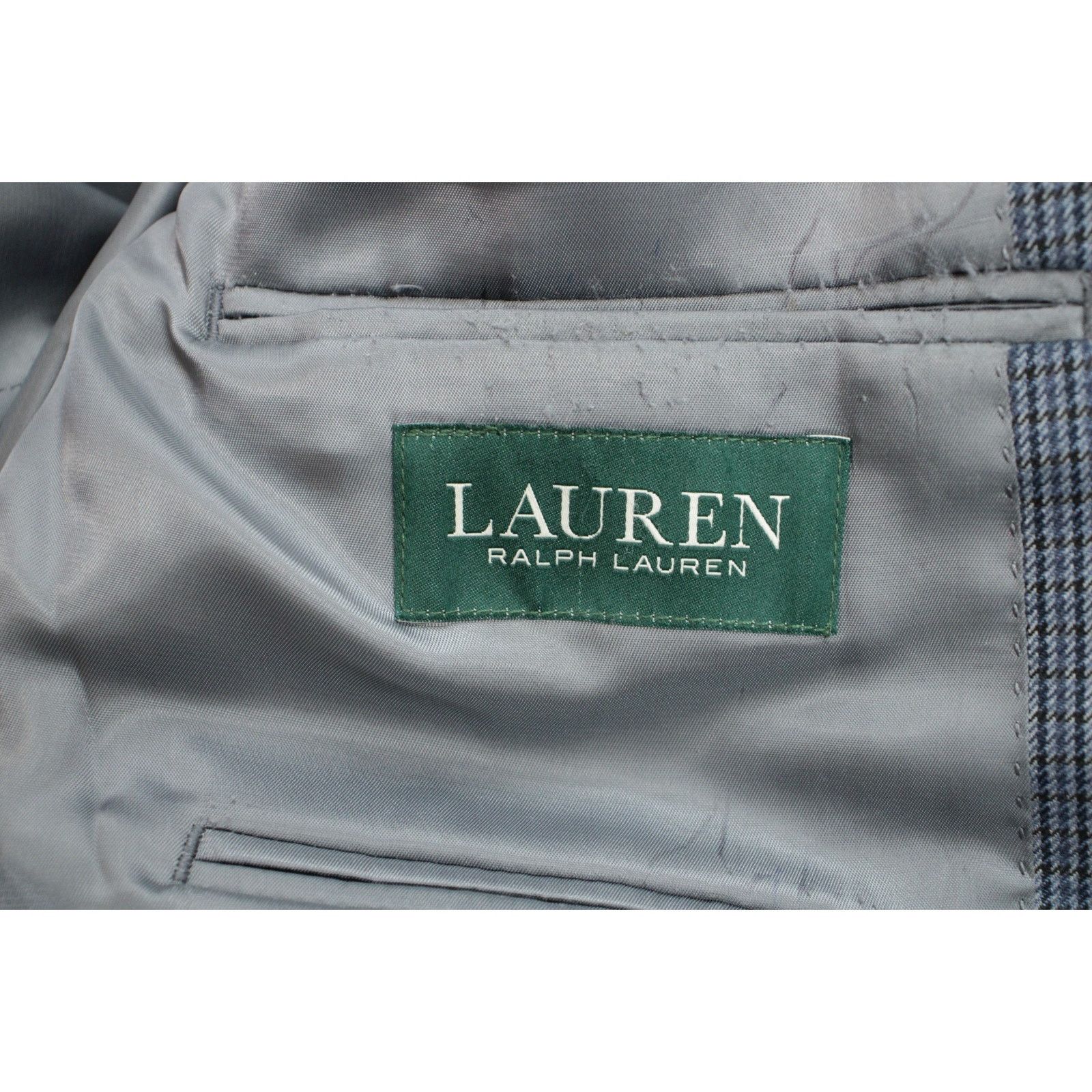 Lauren Ralph Lauren Lauren Ralph Lauren Blazer Mens 42R Houndstooth 2 Buttons Size 42R - 5 Thumbnail