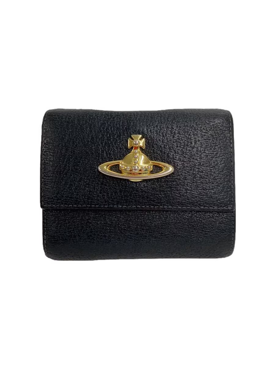 Vivienne Westwood Orb Logo Leather Wallet Size ONE SIZE - 1 Thumbnail