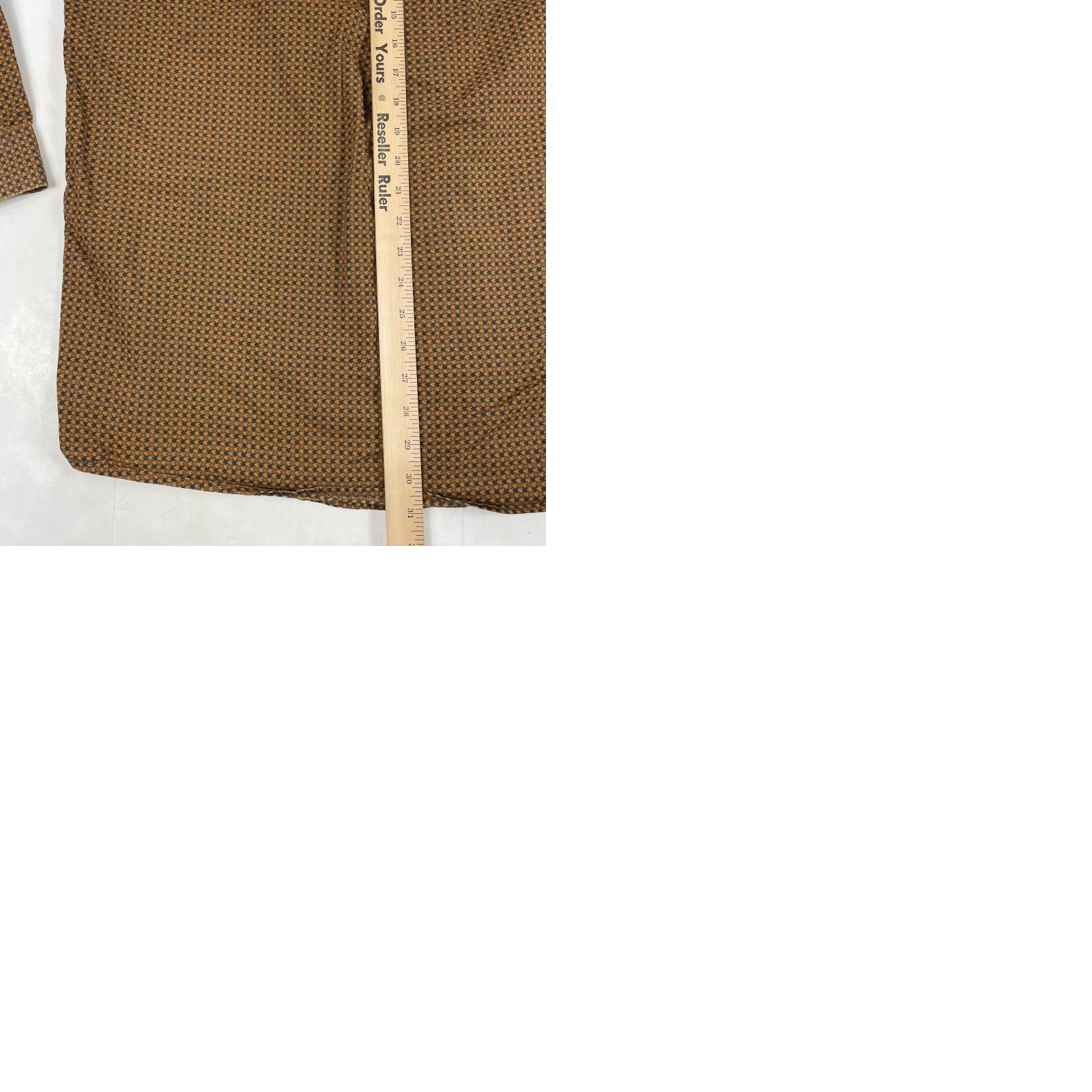 Vintage Cinch Shirt Mens Large Brown Button-Down Western Cowboy Rodeo Geometric Pattern Long Sleeve Casual Workwear Mens Size US L / EU 52-54 / 3 - 9 Thumbnail