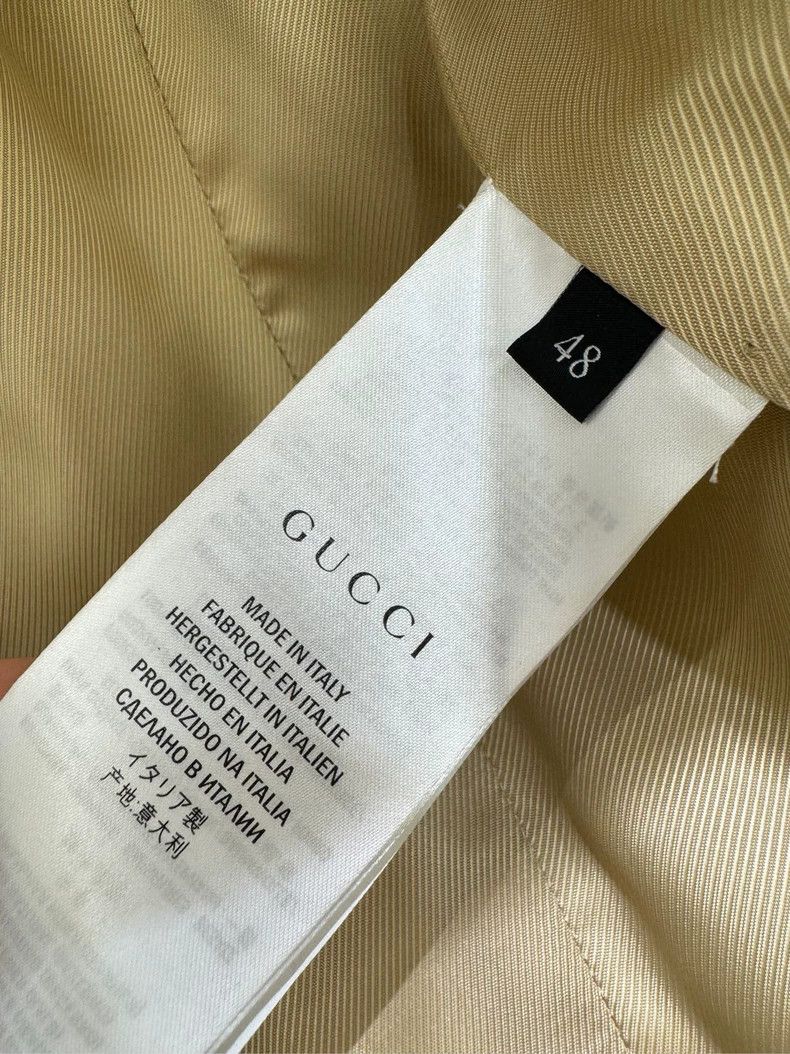 Gucci Gucci Men's white cowhide jacket 2503-Nextarrow Size US M / EU 48-50 / 2 - 7 Thumbnail
