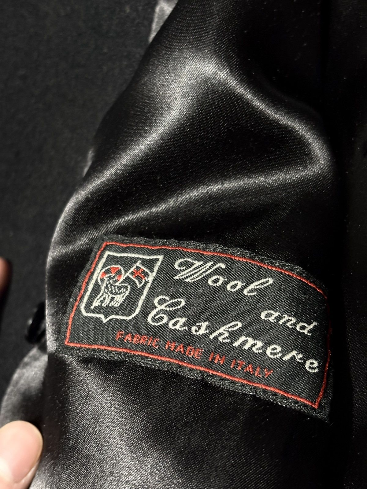 Loro Piana 1980s Mario Valente Cashmere Wool Overcoat Double Breasted Size US L / EU 52-54 / 3 - 10 Thumbnail